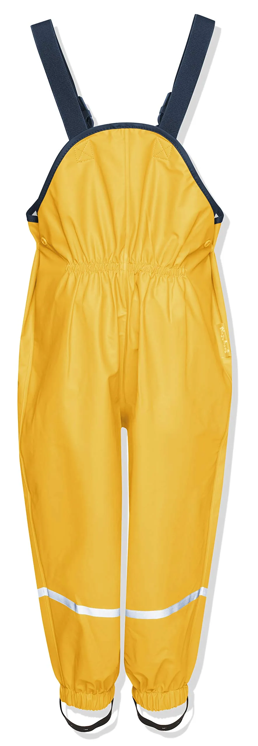 Playshoes Pantaloni Fango Salopette Antipioggia Unisex Bambini e Ragazzi, Giallo, 116 - immagine 2