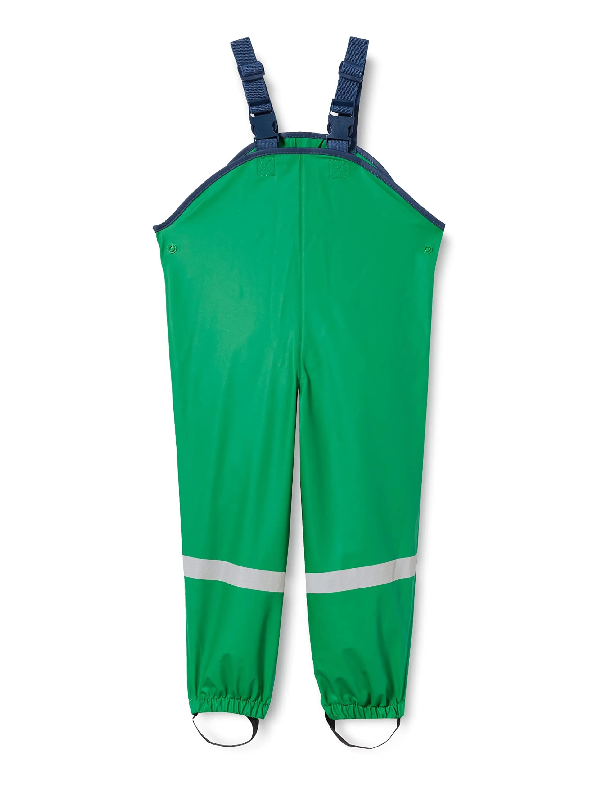Playshoes Pantaloni Fango Salopette Antipioggia Unisex Bambini e Ragazzi, Verde, 80 - immagine 1