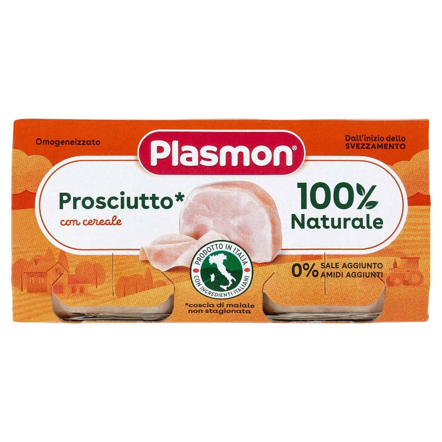 Plasmon Omogeneizzato Prosciutto 2x80g - immagine 2