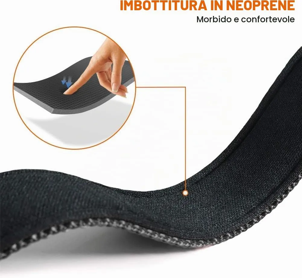 Taglory Collare per Cani in Nylon Imbottito, Riflettente e Regolabile, Taglia Grande, Nero - immagine 4