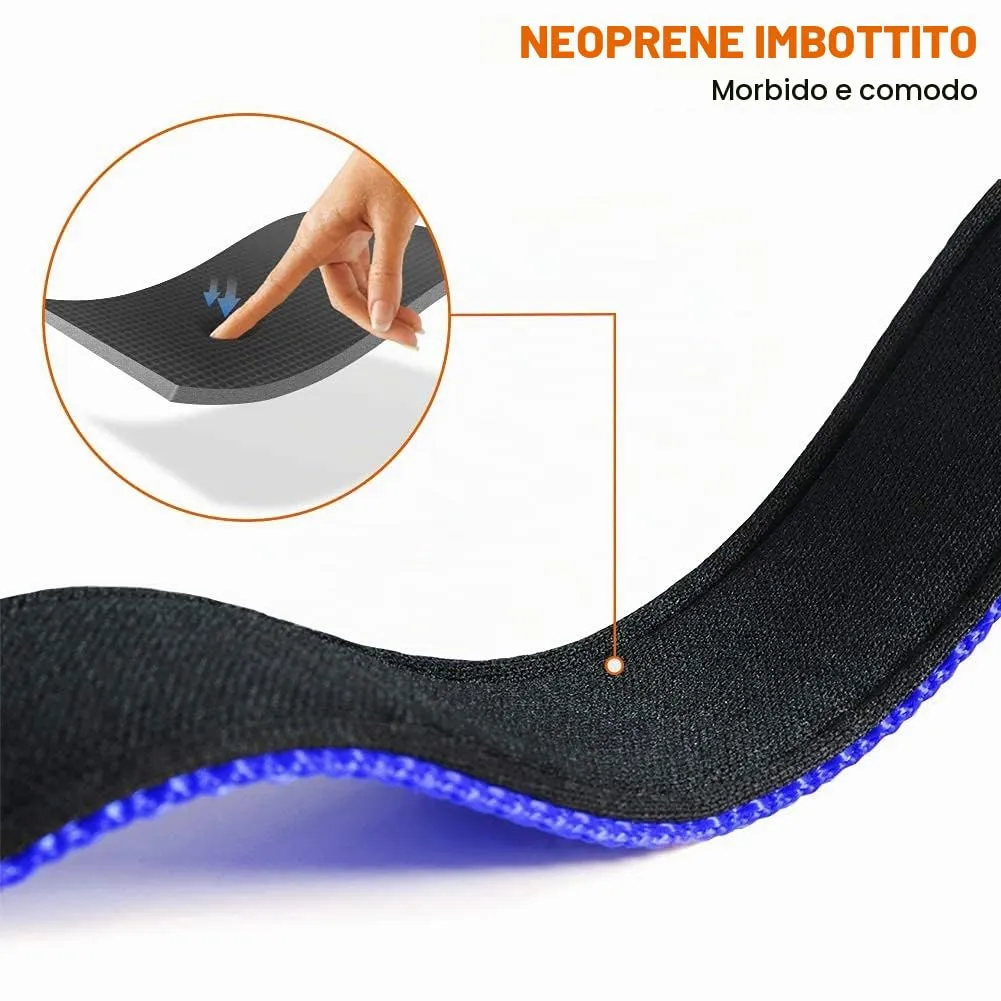Taglory Collare per Cani in Nylon Imbottito, Riflettente e Regolabile, Taglia S, Blu Scuro - immagine 4