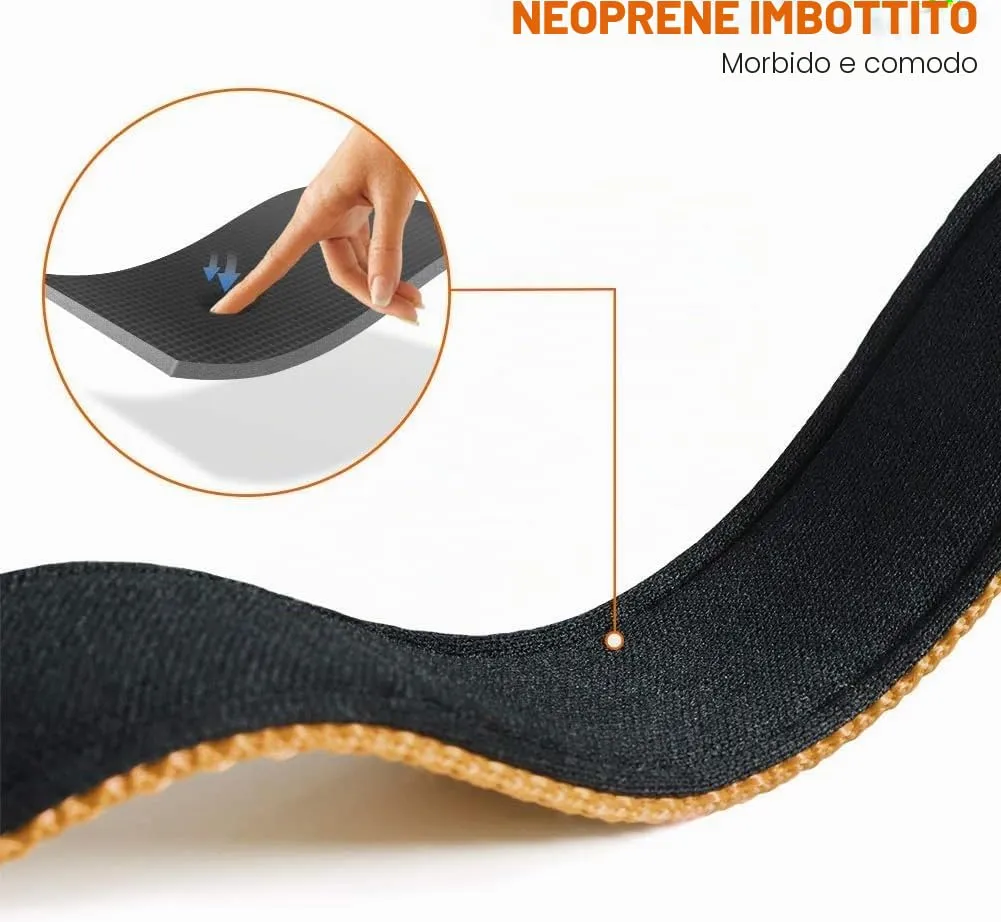 Taglory Collare per Cani in Nylon Imbottito Riflettente, Taglia XL, Marrone - immagine 4