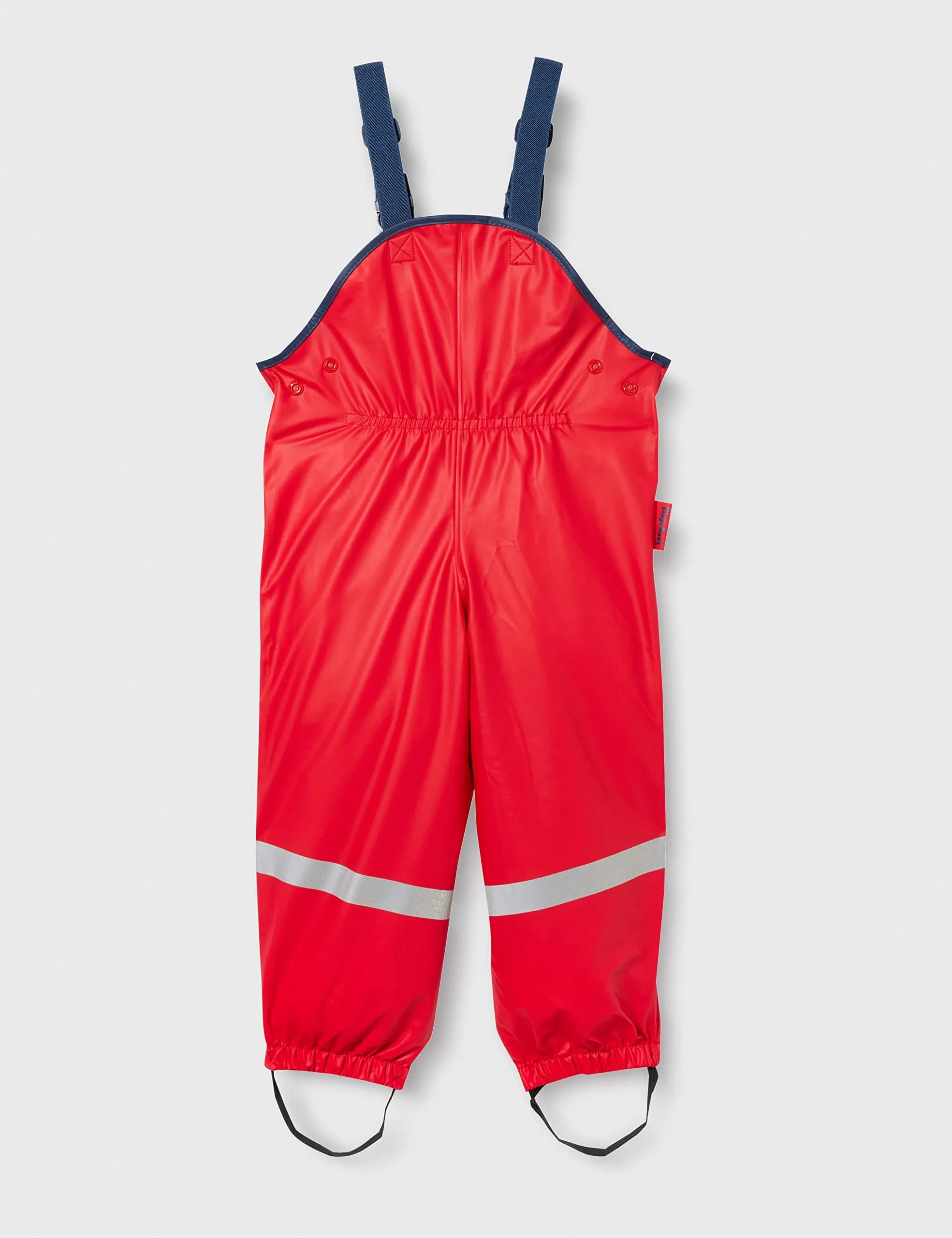 Playshoes Pantaloni Fango Salopette Antipioggia Unisex Bambini e Ragazzi, Rosso, 104 - immagine 2