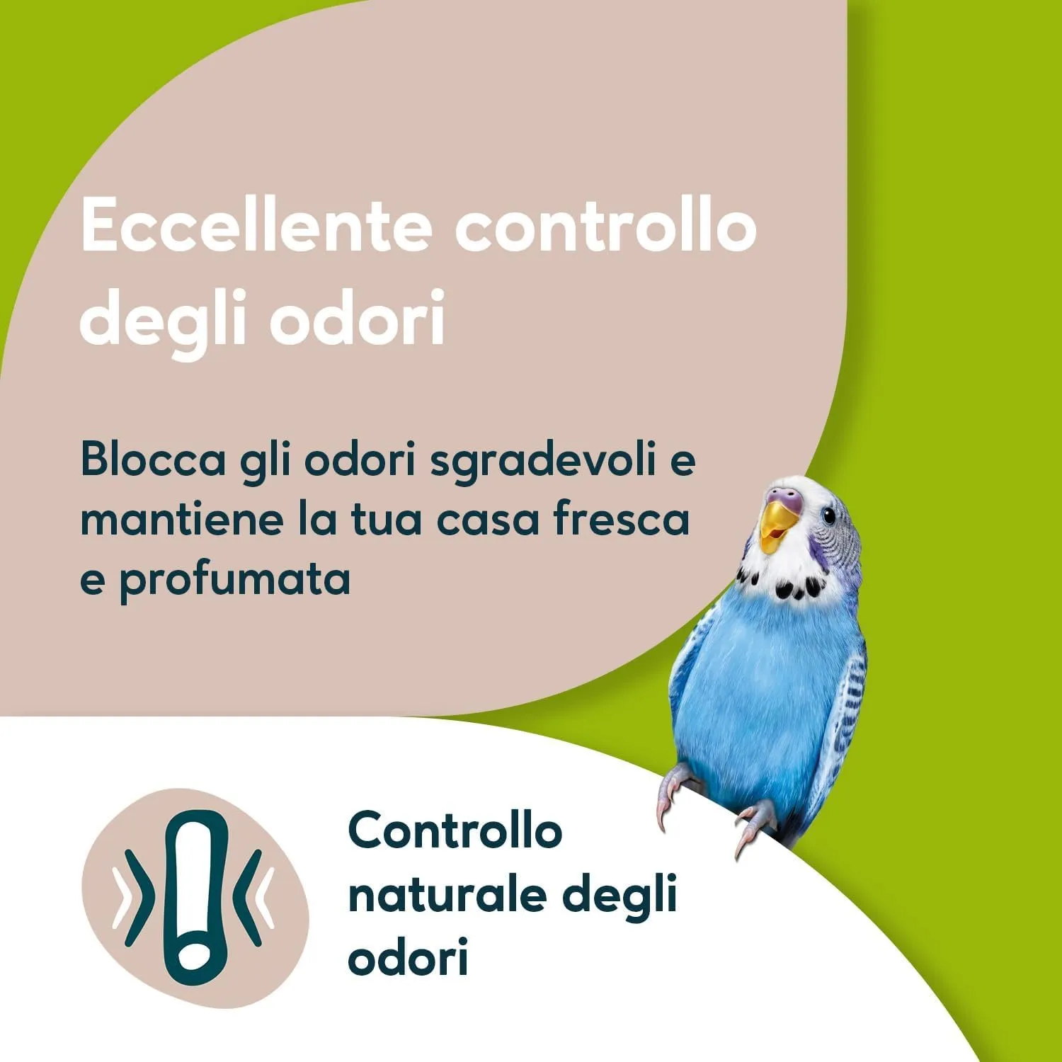 Back-2-Nature Lettiera 99% carta riciclata, 10 l - immagine 3
