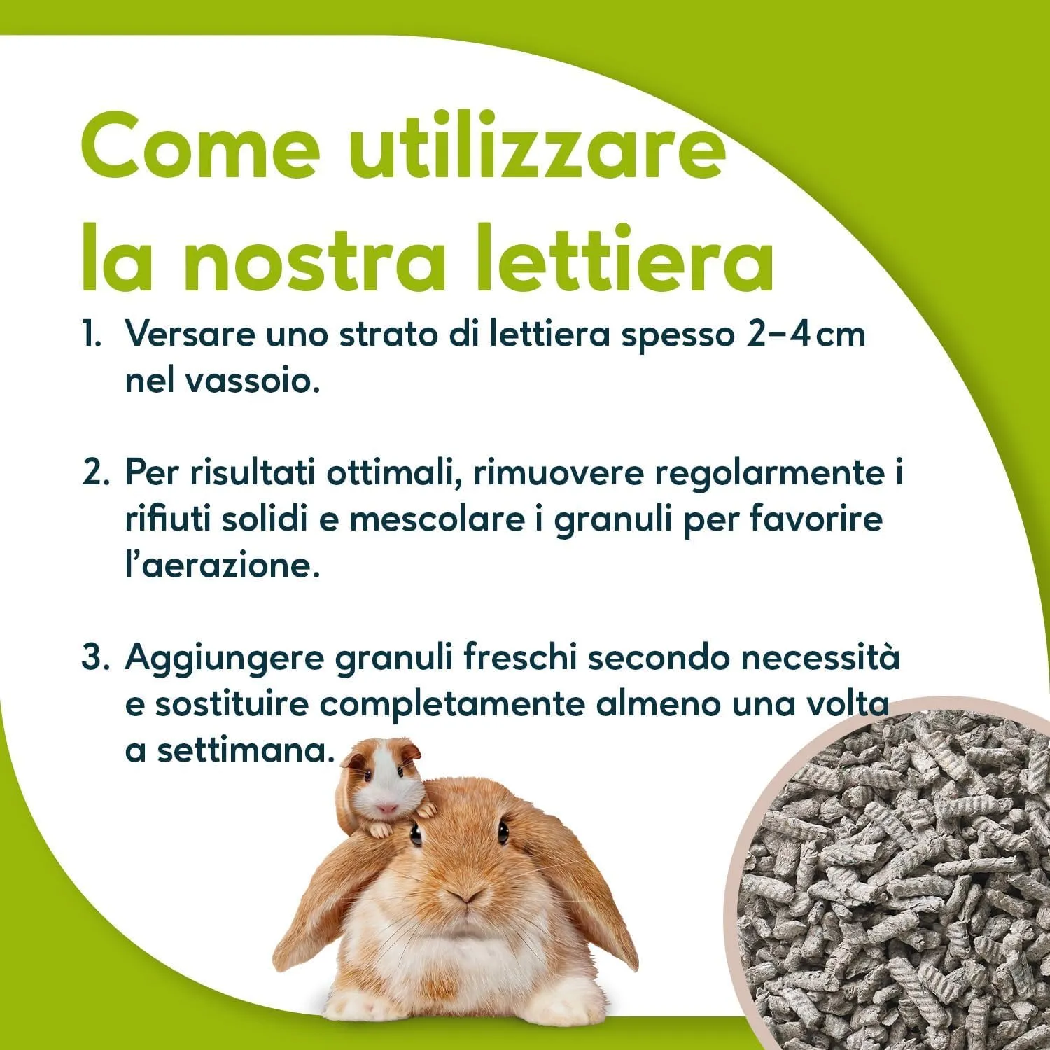 Back-2-Nature Lettiera 99% carta riciclata, 10 l - immagine 6