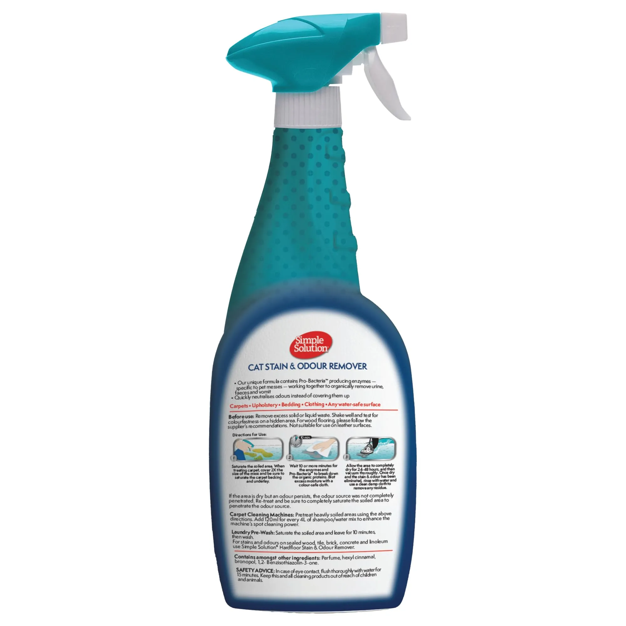 Simple Solution Elimina Macchie e Odori di Gatto 750ml - immagine 2
