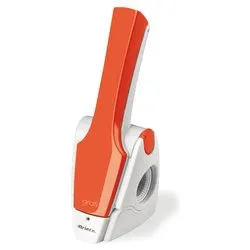 Ariete Gratì 2.0 447 Grattugia Elettrica per Formaggio Senza Fili, Bianco/Arancione - immagine 1
