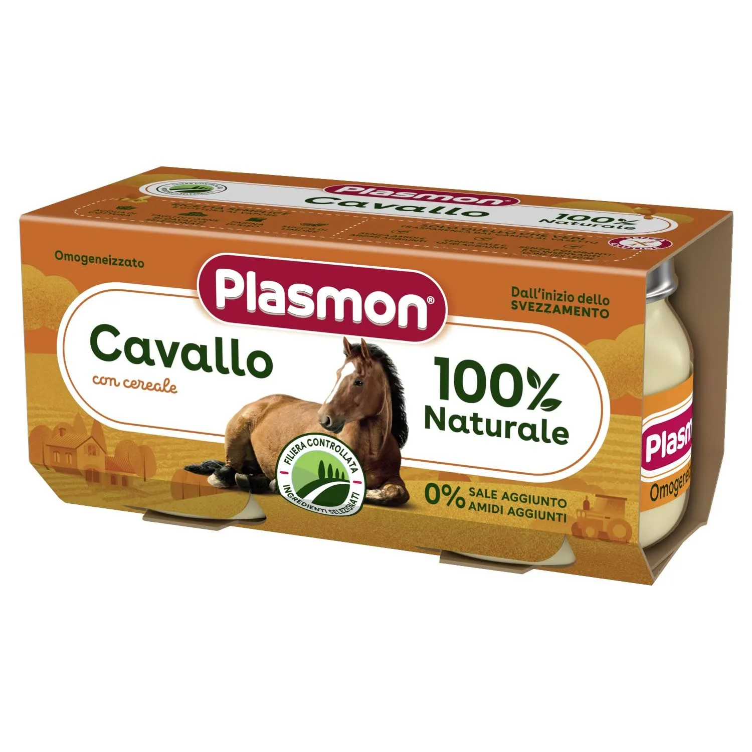 Plasmon Omogeneizzato Cavallo 2x80g - immagine 1