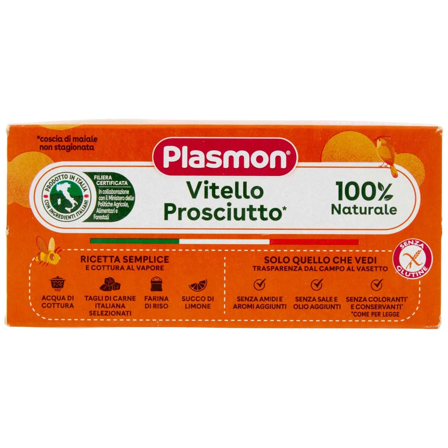 Plasmon Omogeneizzato Vitello Prosciutto 2x80g - immagine 5
