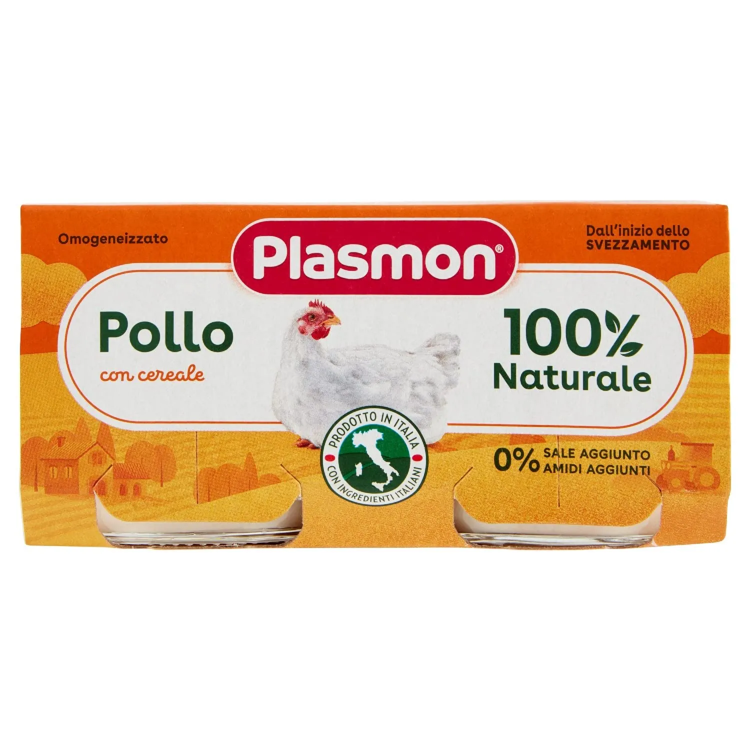 Plasmon Omogeneizzato Pollo 2x80g - immagine 2