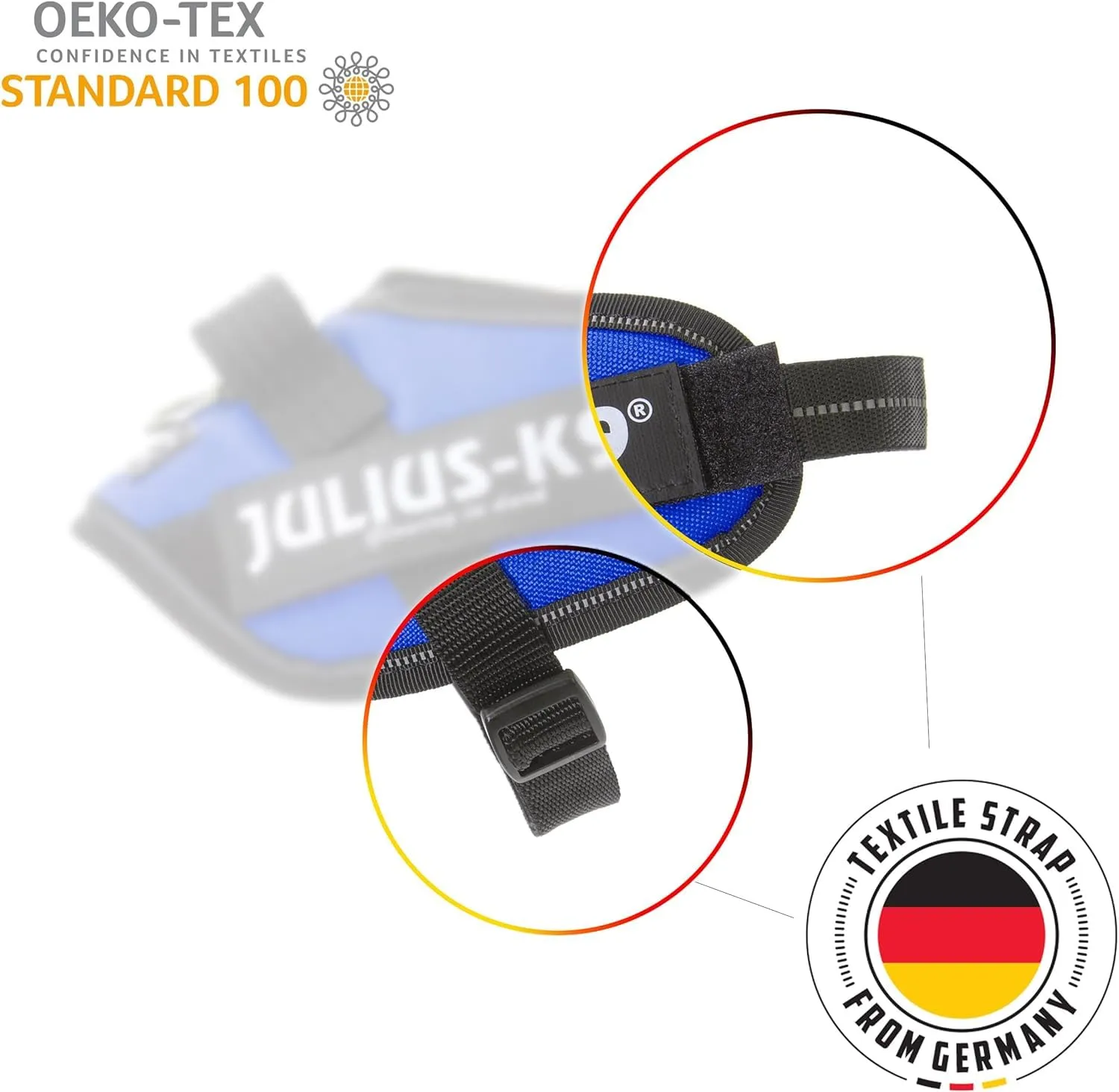 Julius-K9 IDC Power Harness, Baby 1, Nero - immagine 9