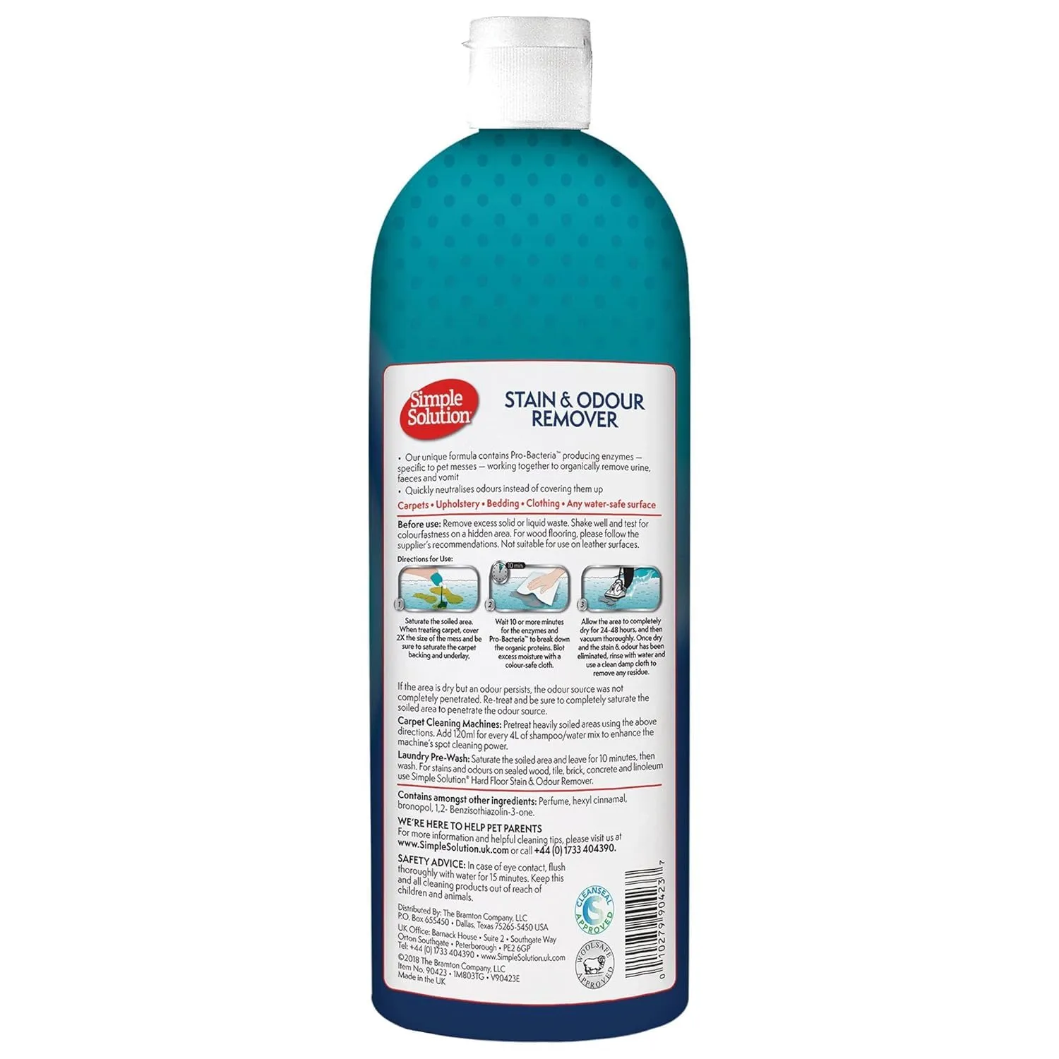 Simple Solution Elimina Macchie e Odori per Cani - 1000 ml - immagine 2