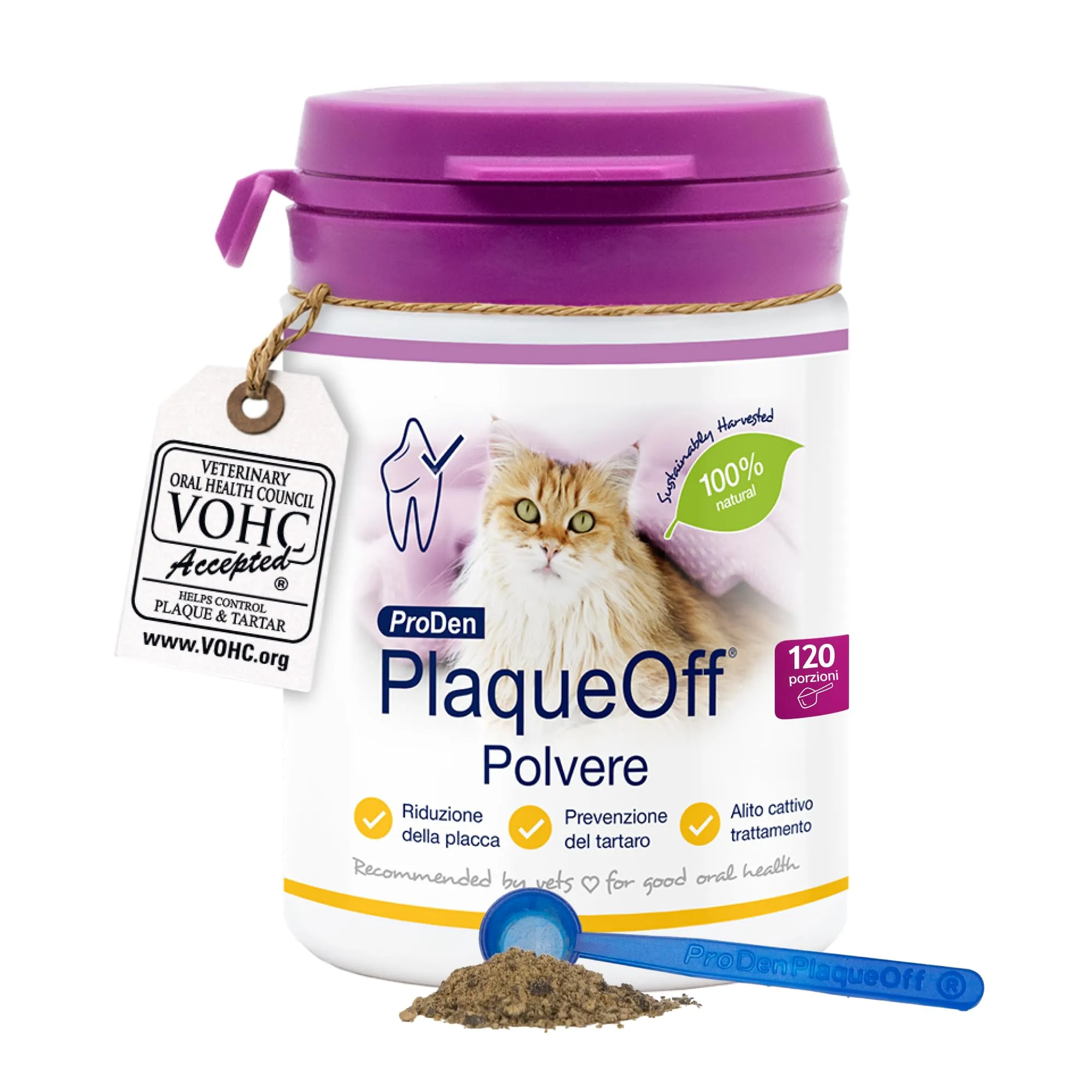 ProDen PlaqueOff Polvere per Gatti, 40 g - immagine 1