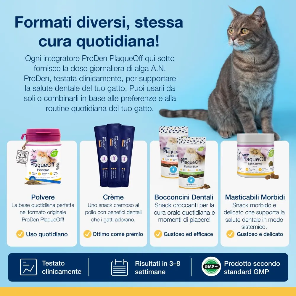 ProDen PlaqueOff Polvere per Gatti, 40 g - immagine 6