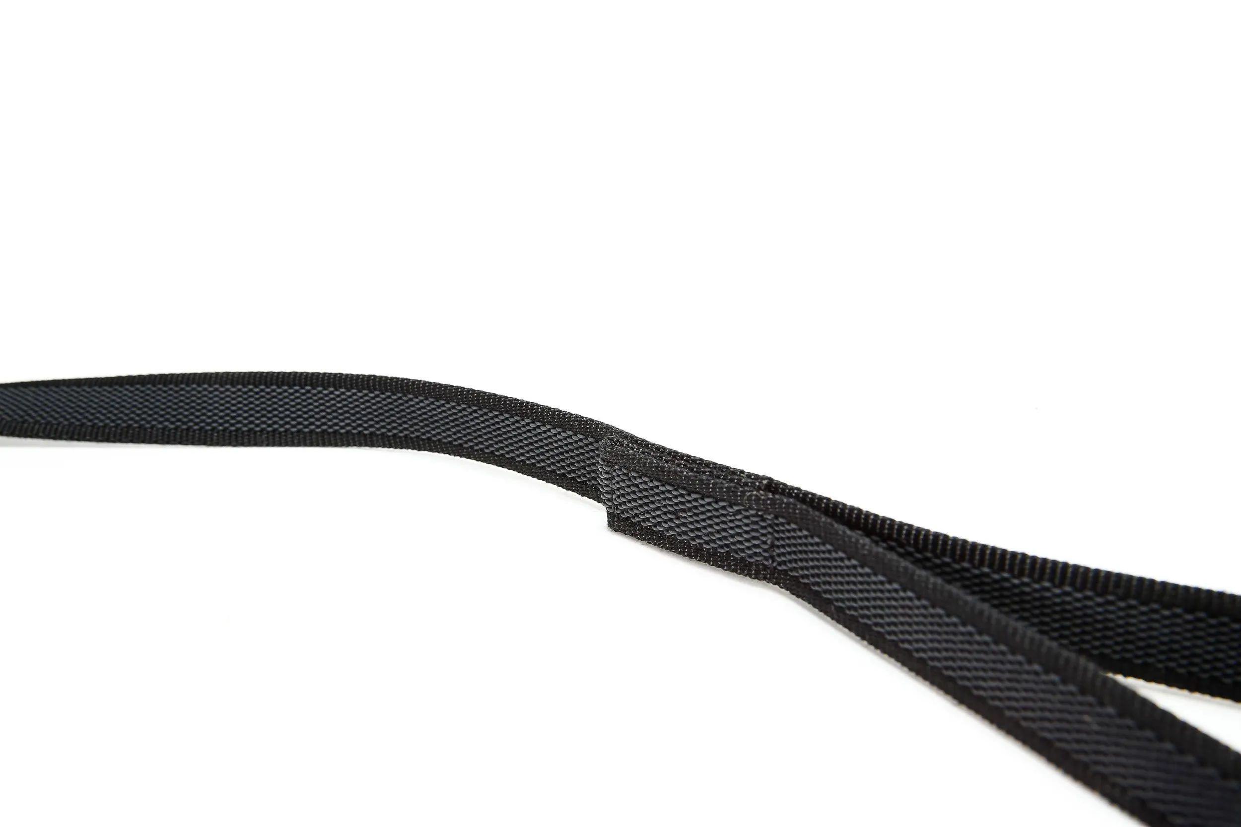 Julius-K9 Color & Gray Super Presa Guinzaglio Con Manico, 14 mm x 3 m, Nero - immagine 3