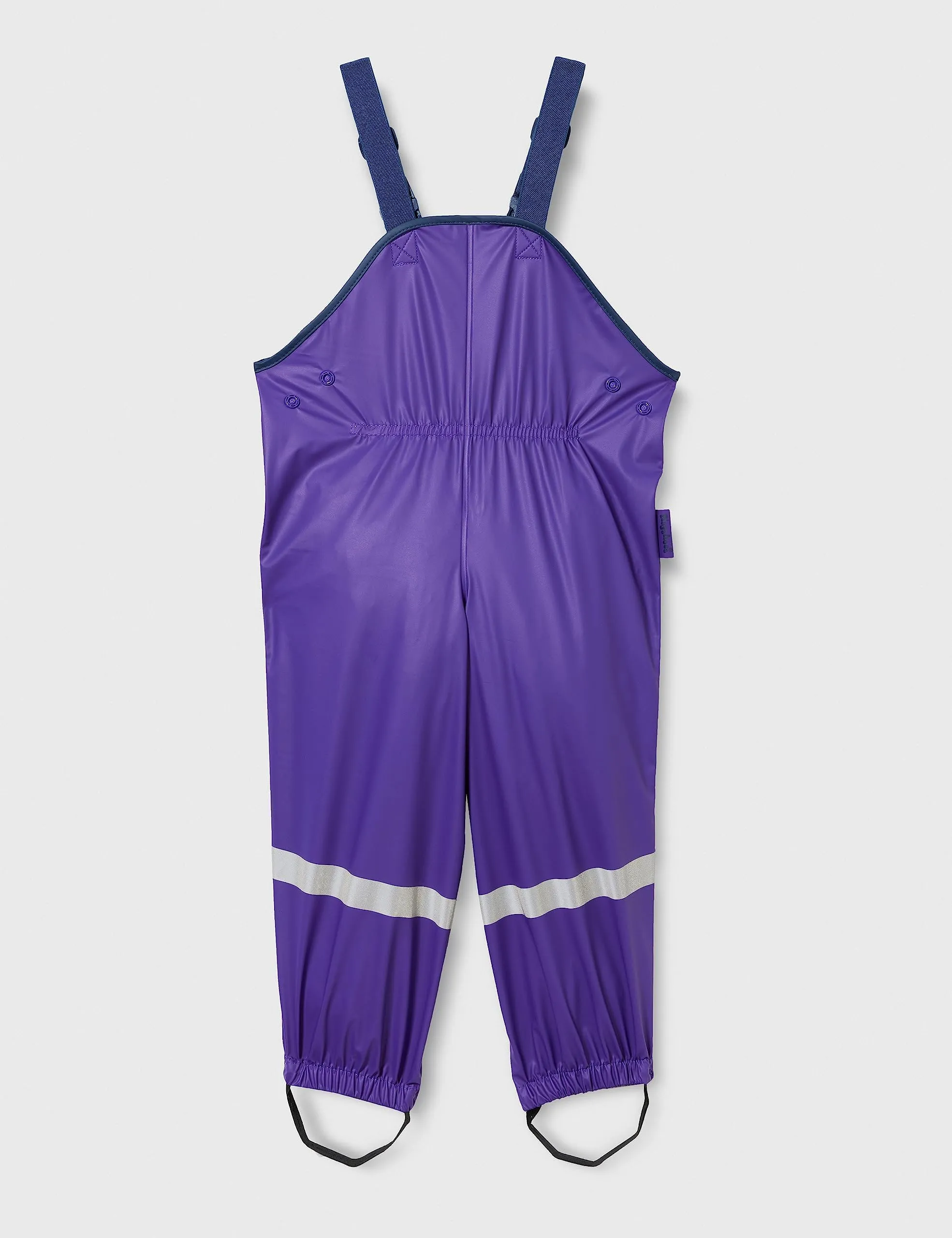 Playshoes Pantaloni Fango Salopette Antipioggia Unisex Bambini e Ragazzi, Viola, 116 - immagine 2