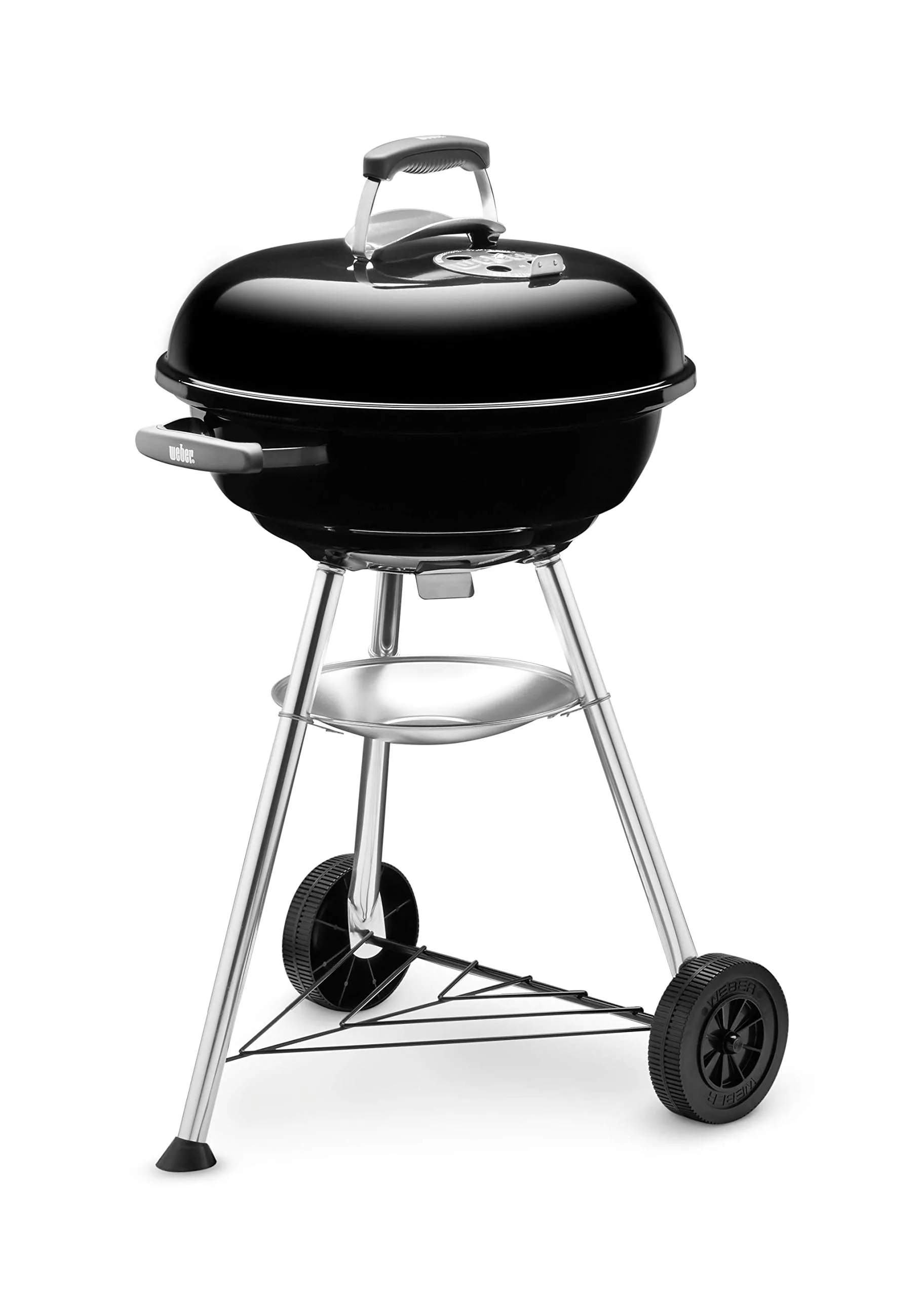 Weber Compact Kettle Barbecue a Carbone, 47 cm, Nero - immagine 1