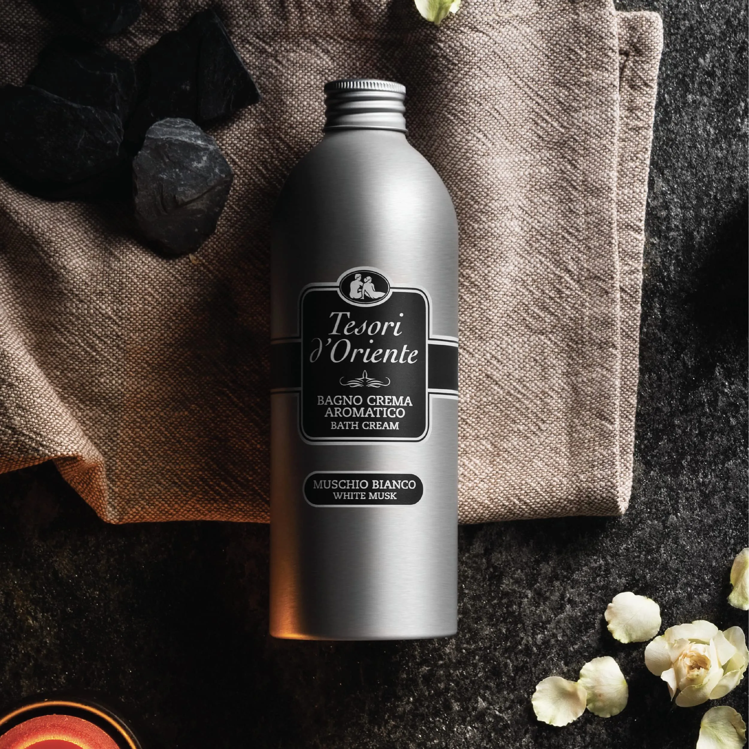 Tesori d'Oriente Bagno Crema Muschio Bianco, 500ml - immagine 6