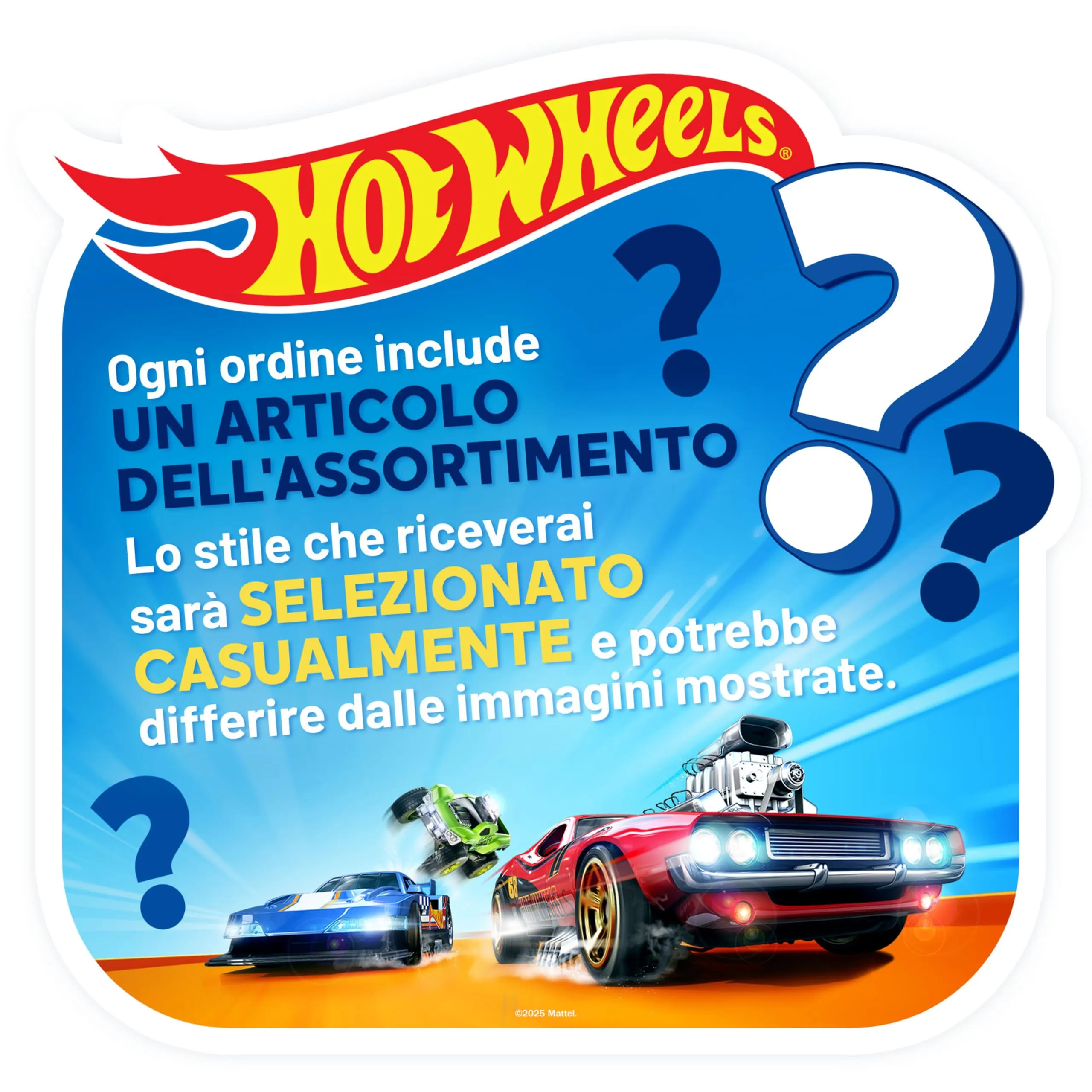 Hot Wheels Set 10 Veicoli in Scala 1:64, 54886 - immagine 2