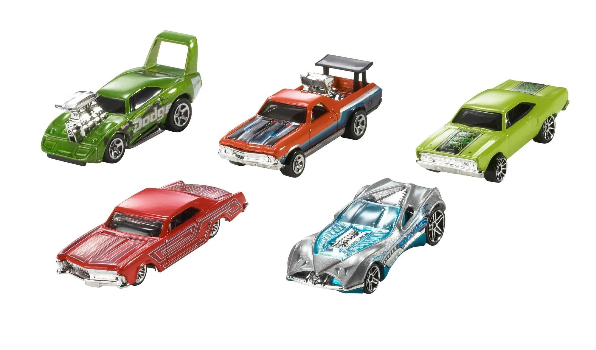 Hot Wheels Set 10 Veicoli in Scala 1:64, 54886 - immagine 9