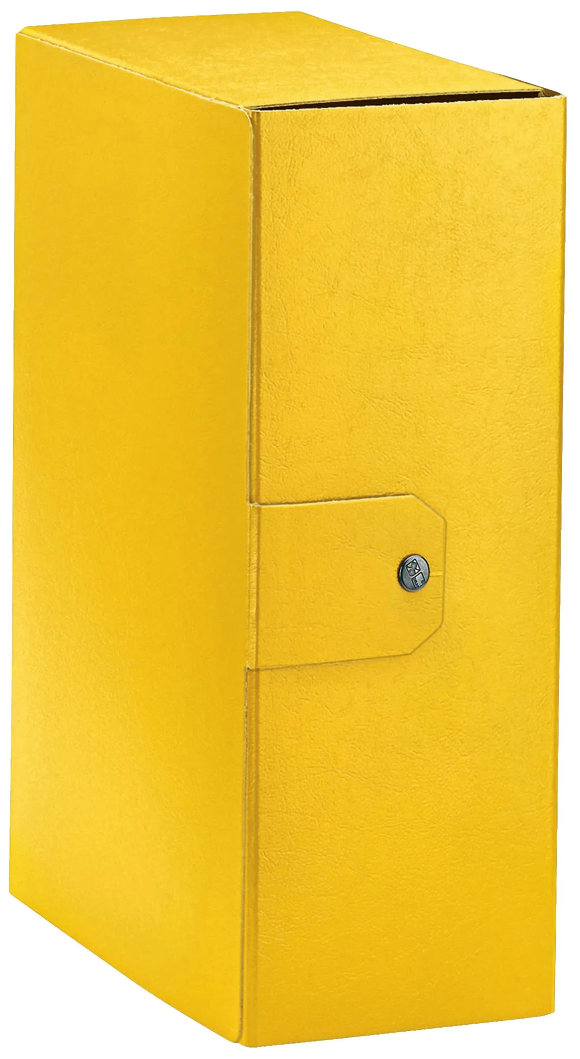 Esselte C32 Eurobox Cartella per Progetti, 25 x 35 cm, Dorso 12 cm, Giallo, 390332090 - immagine 1