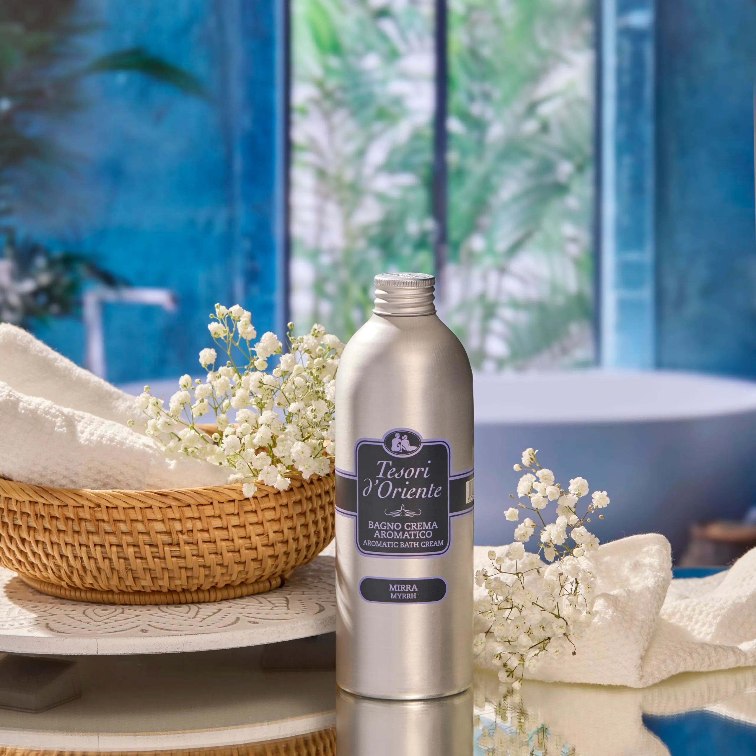 Tesori d'Oriente Bagno Crema Mirra, 500ml - immagine 7