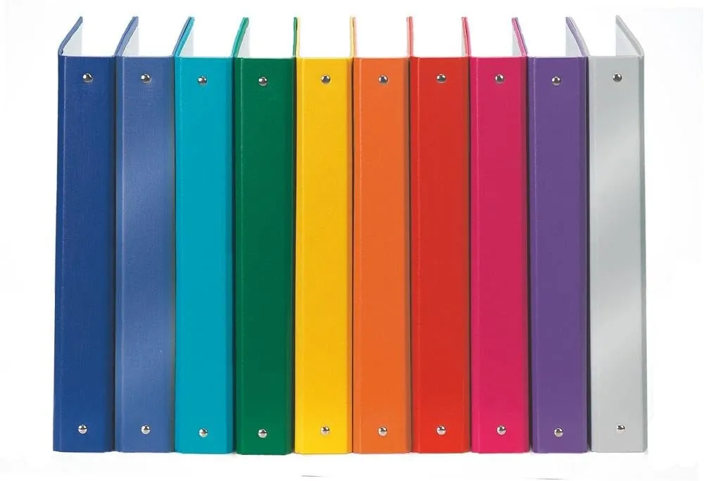 Esselte Meeting Raccoglitore ad Anelli 4-30-Tondo, 22 x 30 cm, Giallo, 395792100 - immagine 5