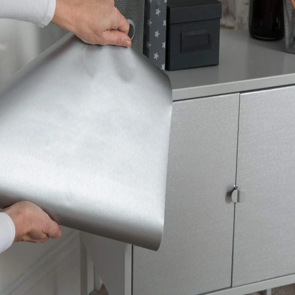 d-c-fix Pellicola Adesiva Metallizzata Argento 67,5 cm x 1,5 m - immagine 8