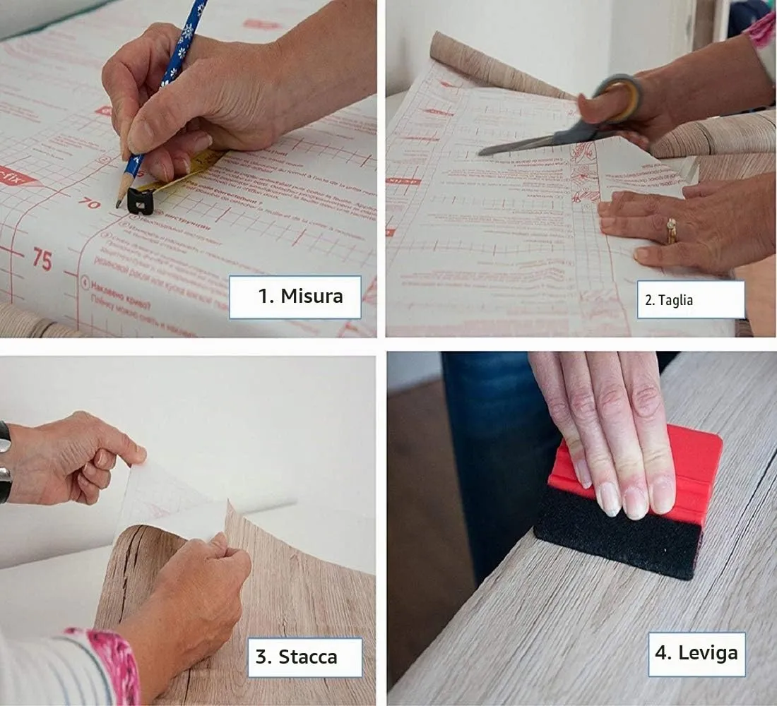 d-c-fix Pellicola Adesiva per Mobili, Legno Nero, 67,5 cm x 2 m - immagine 8