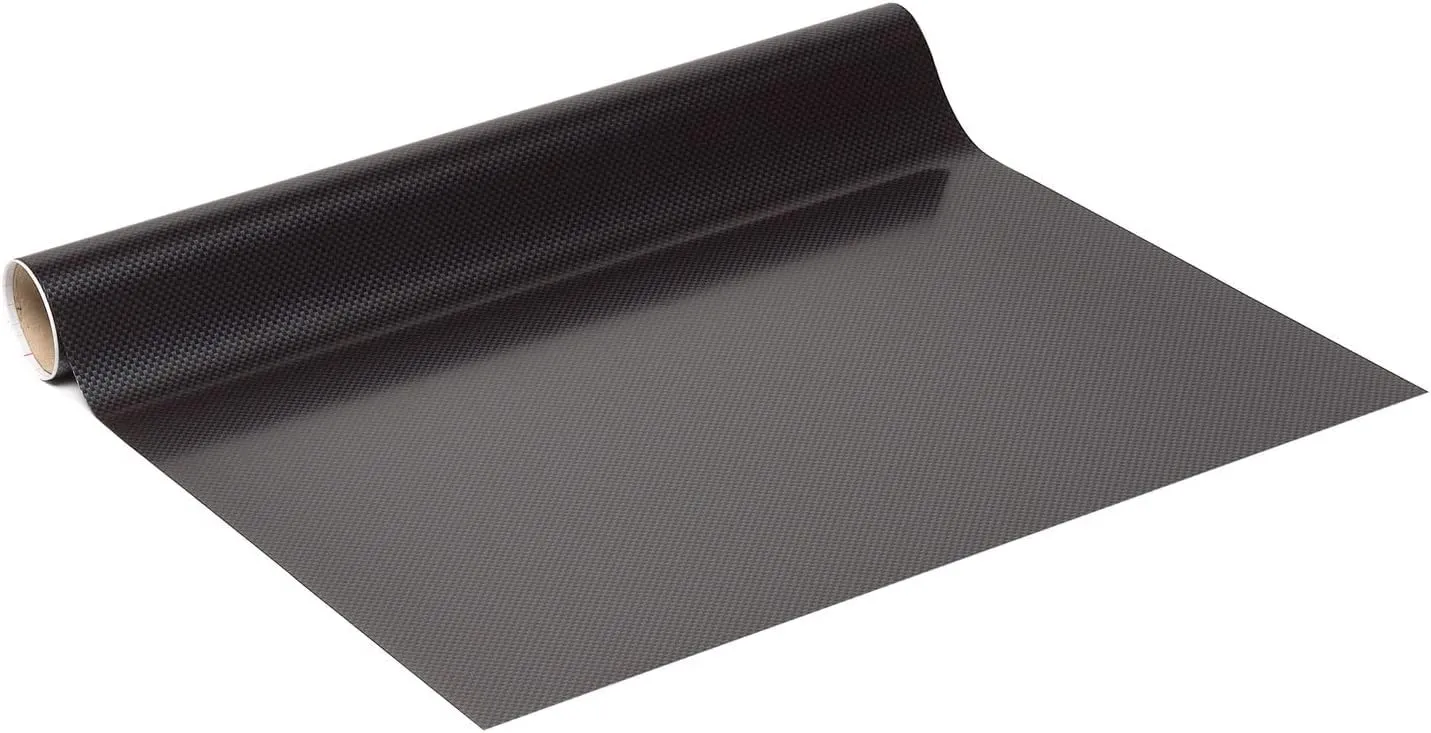 d-c-fix Pellicola Adesiva Metallica Argento Di Carbonio 45 cm x 1,5 m - immagine 4