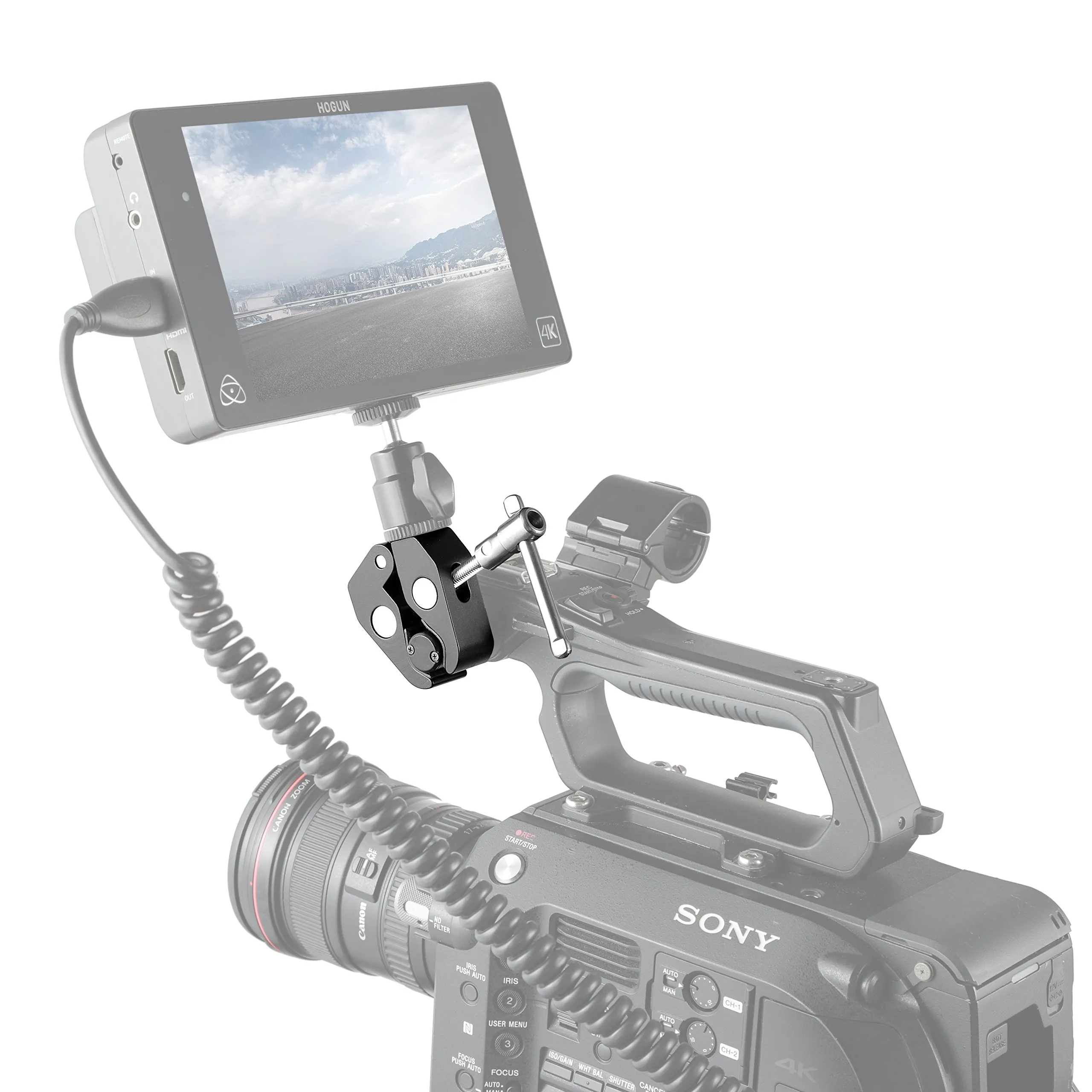SmallRig Super Clamp with 1/4 and 3/8 Thread - 735 - immagine 9