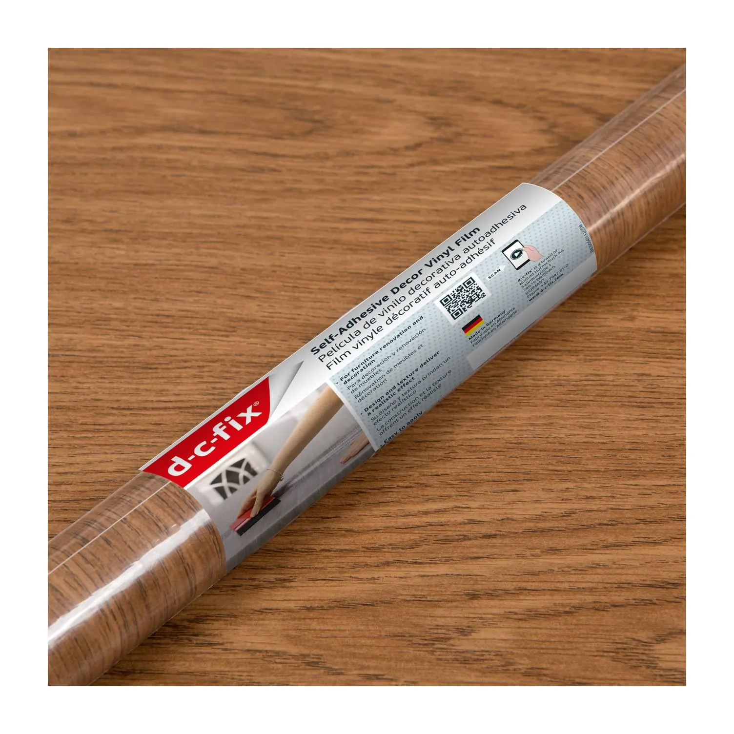 d-c-fix Pellicola Adesiva per Mobili Quercia Rovere Luce 45 cm x 2 m - immagine 7