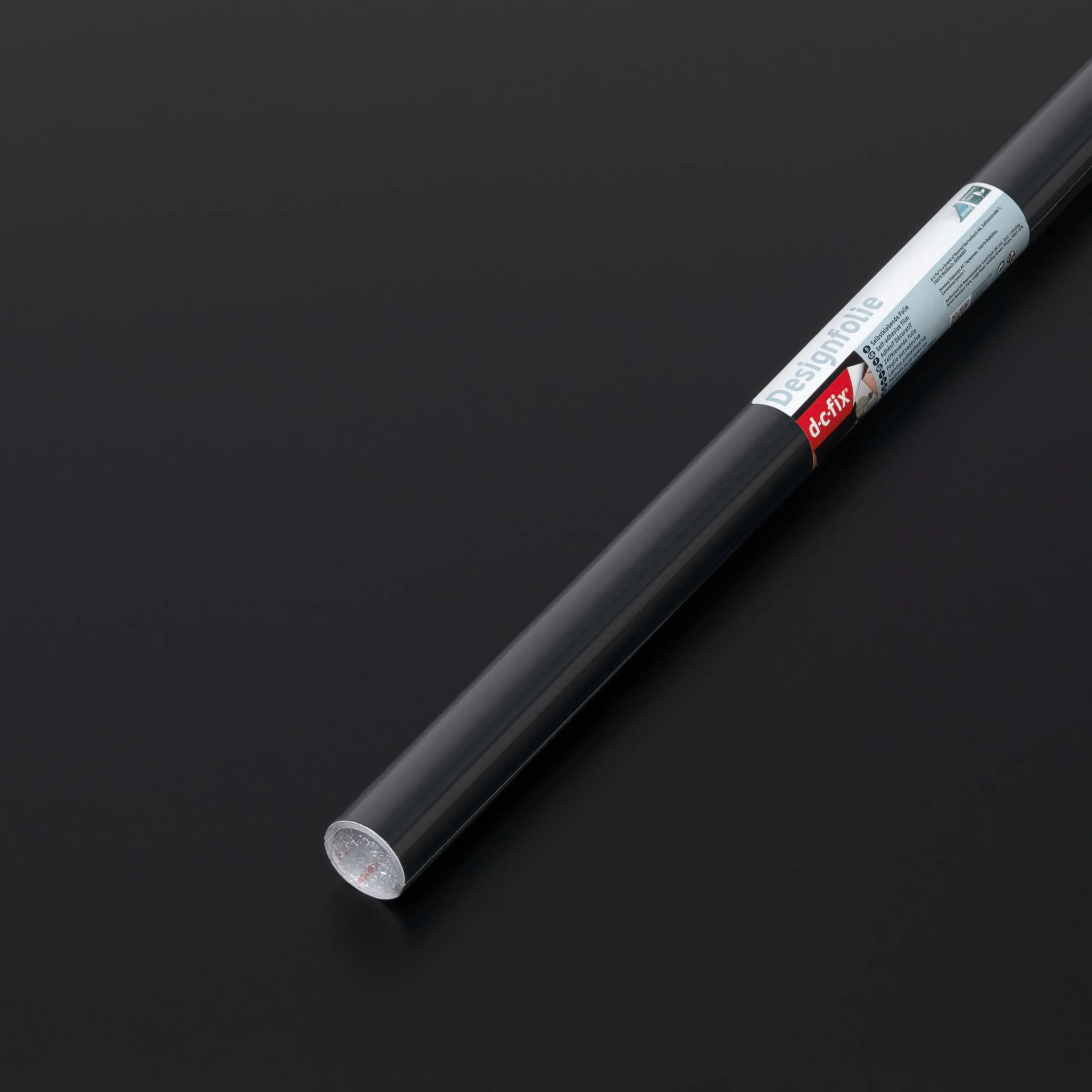 d-c-fix Pellicola Adesiva per Mobili - Nero Opaco 45 cm x 15 m - immagine 3