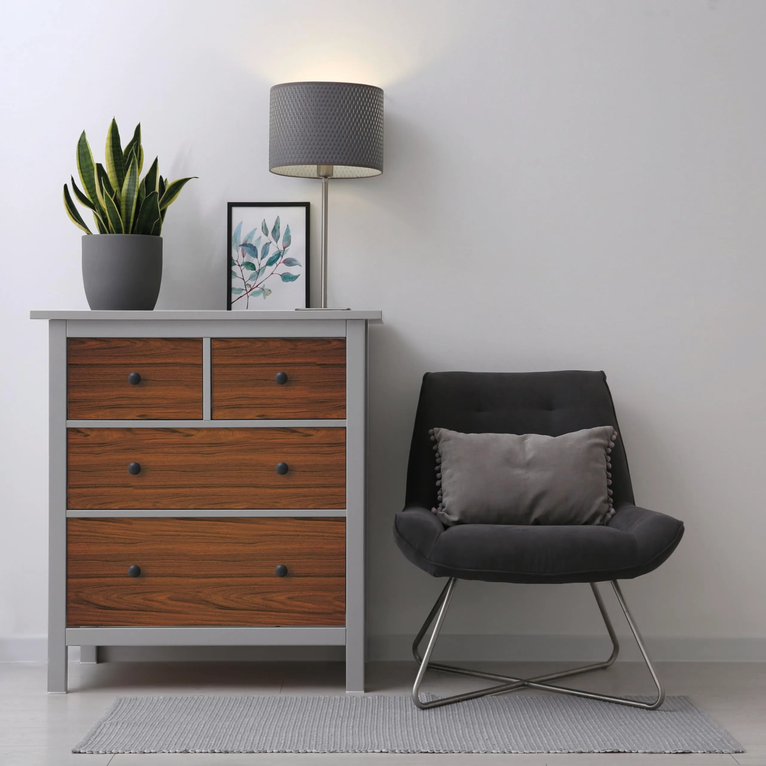 d-c-fix Pellicola Adesiva per Mobili Noce Medio 67,5 cm x 2 m - immagine 2