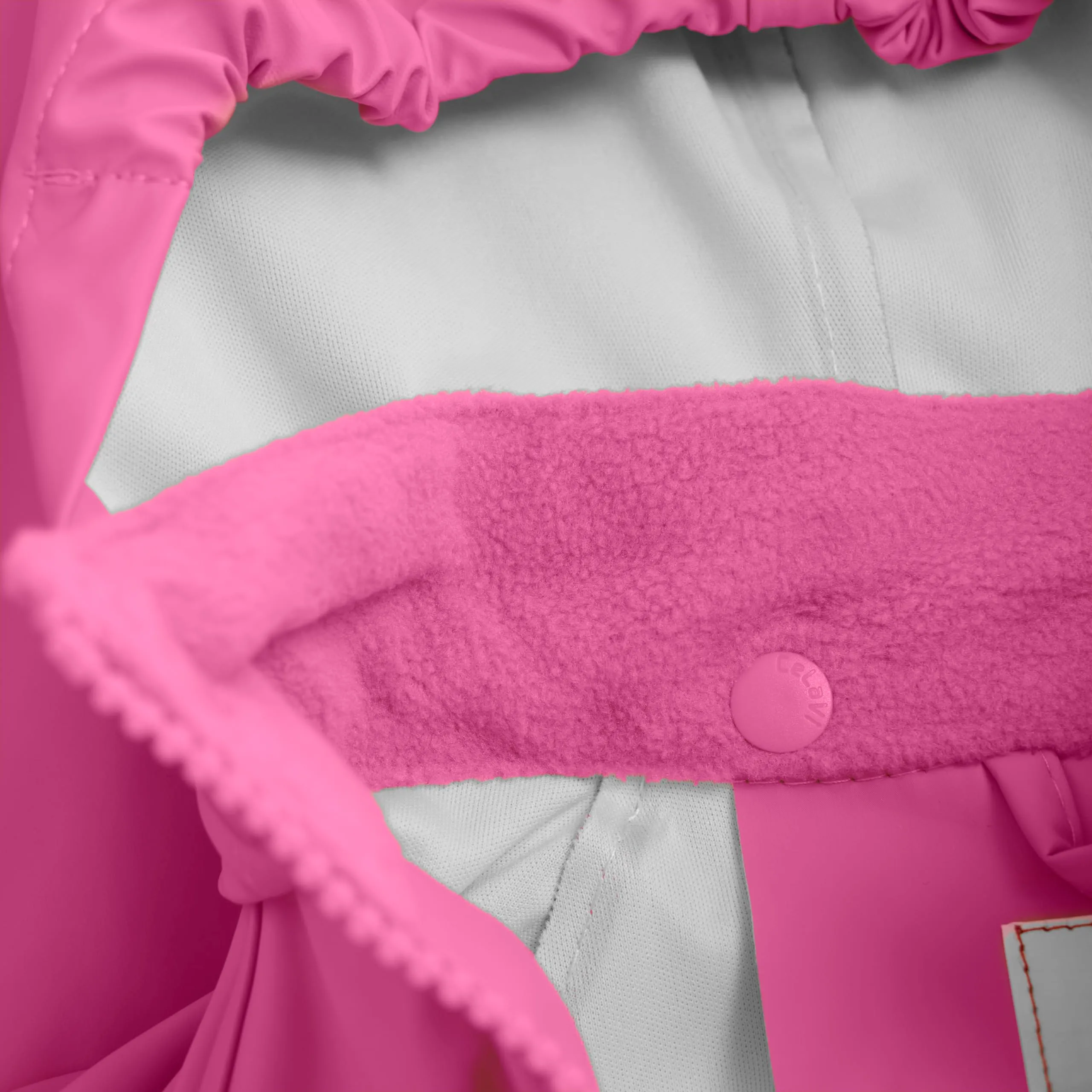 Celavi 1145 Tuta antipioggia per bambine, Real Pink, Taglia 4 anni - immagine 3