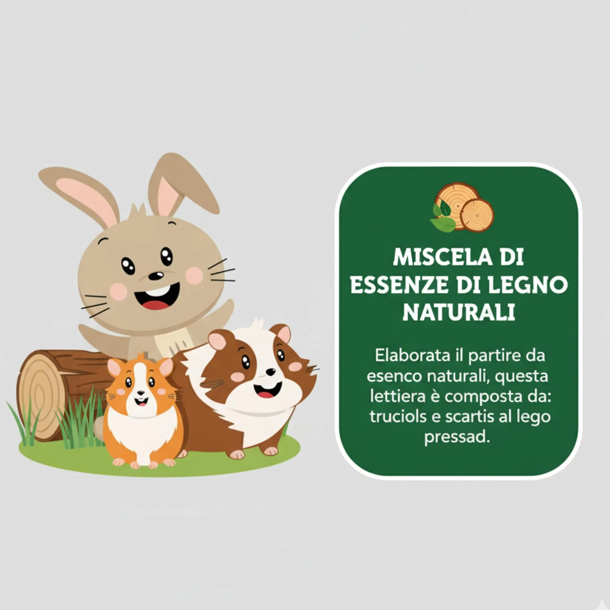Aimé PROP'Nature Lettiera in pellet biodegradabile per animali di piccola taglia, 10 L - immagine 5