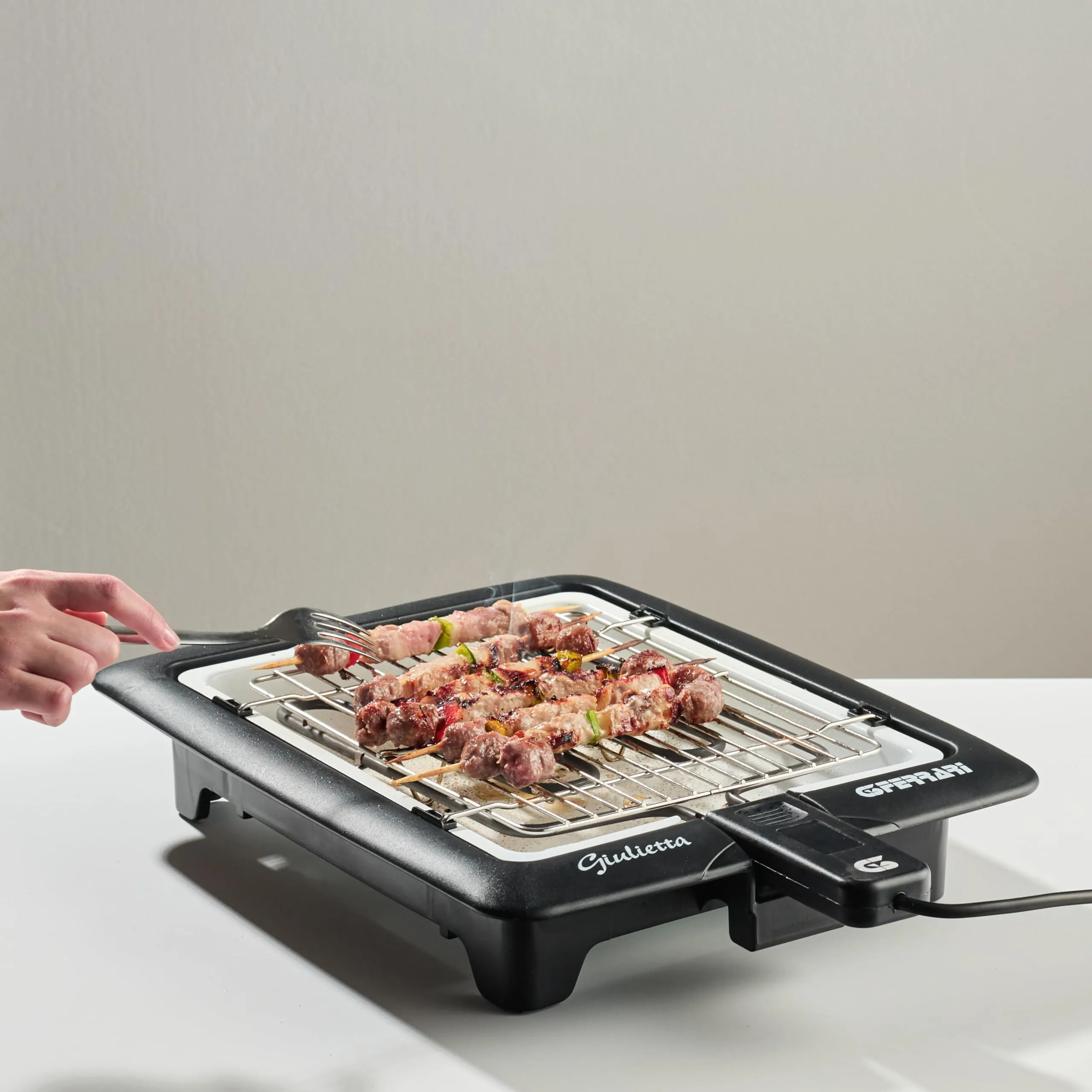 G3 Ferrari G10024 Giulietta Barbecue Elettrico, 2000 W, Nero - immagine 3