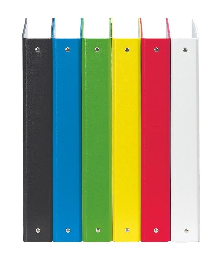 Esselte Meeting Raccoglitore ad Anelli 4-30 Tondo, 22 x 30 cm, Grigio Metallizzato, 395792970 - immagine 4