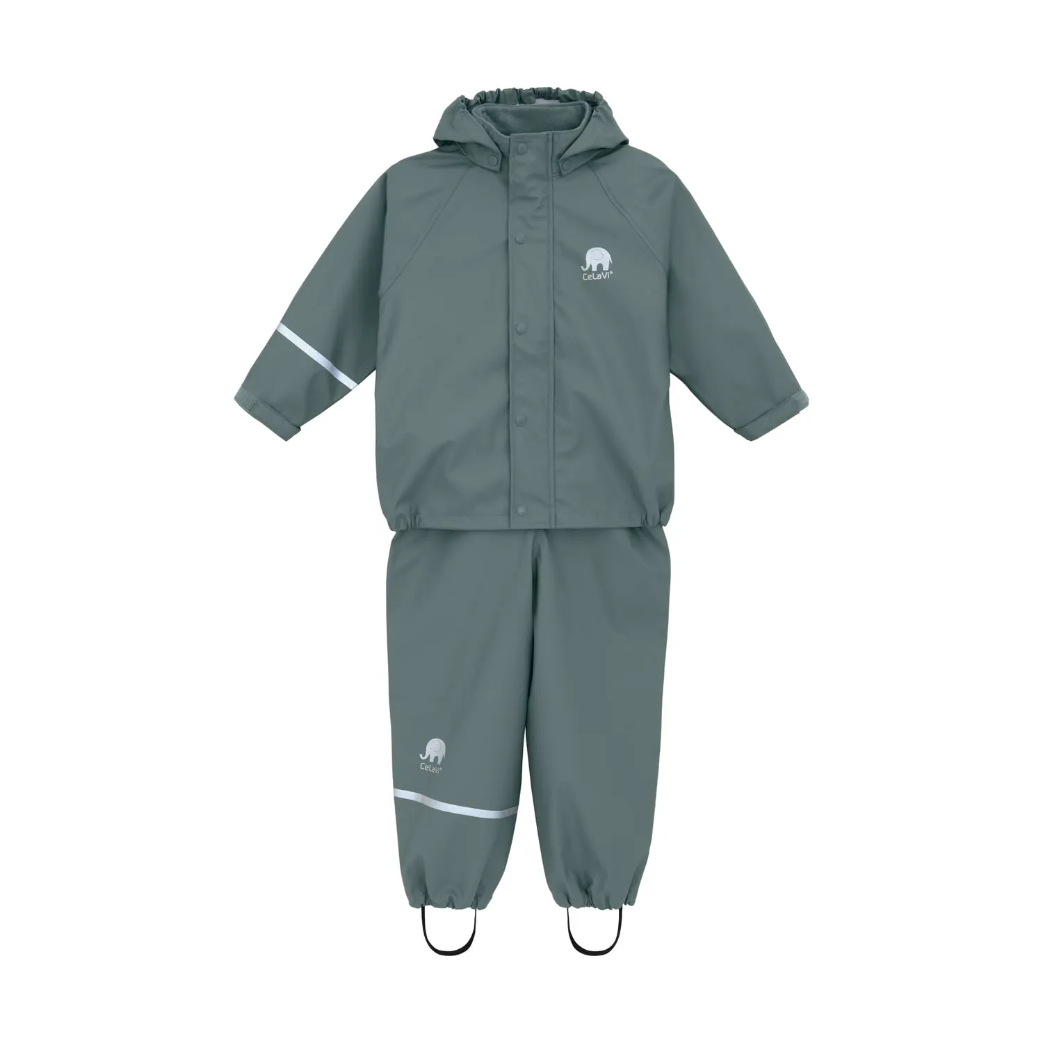 Celavi Zweiteiliger Regenanzug, Green, Size 100 - immagine 1
