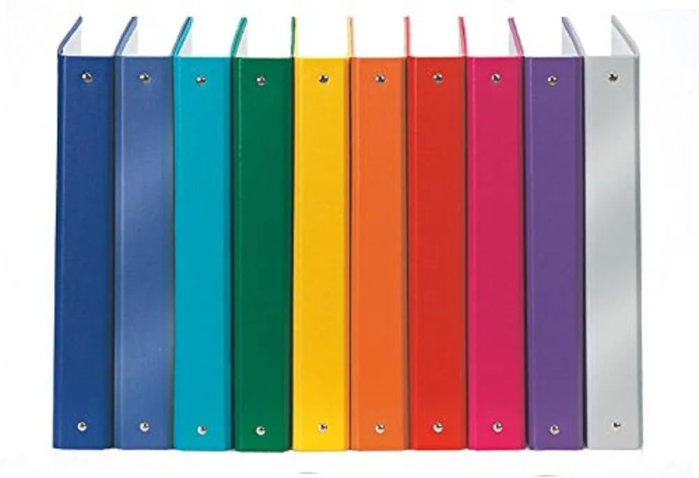 Esselte Meeting Raccoglitore ad Anelli 4-30-Tondo, 22 x 30 cm, Lilla, 395792950 - immagine 5
