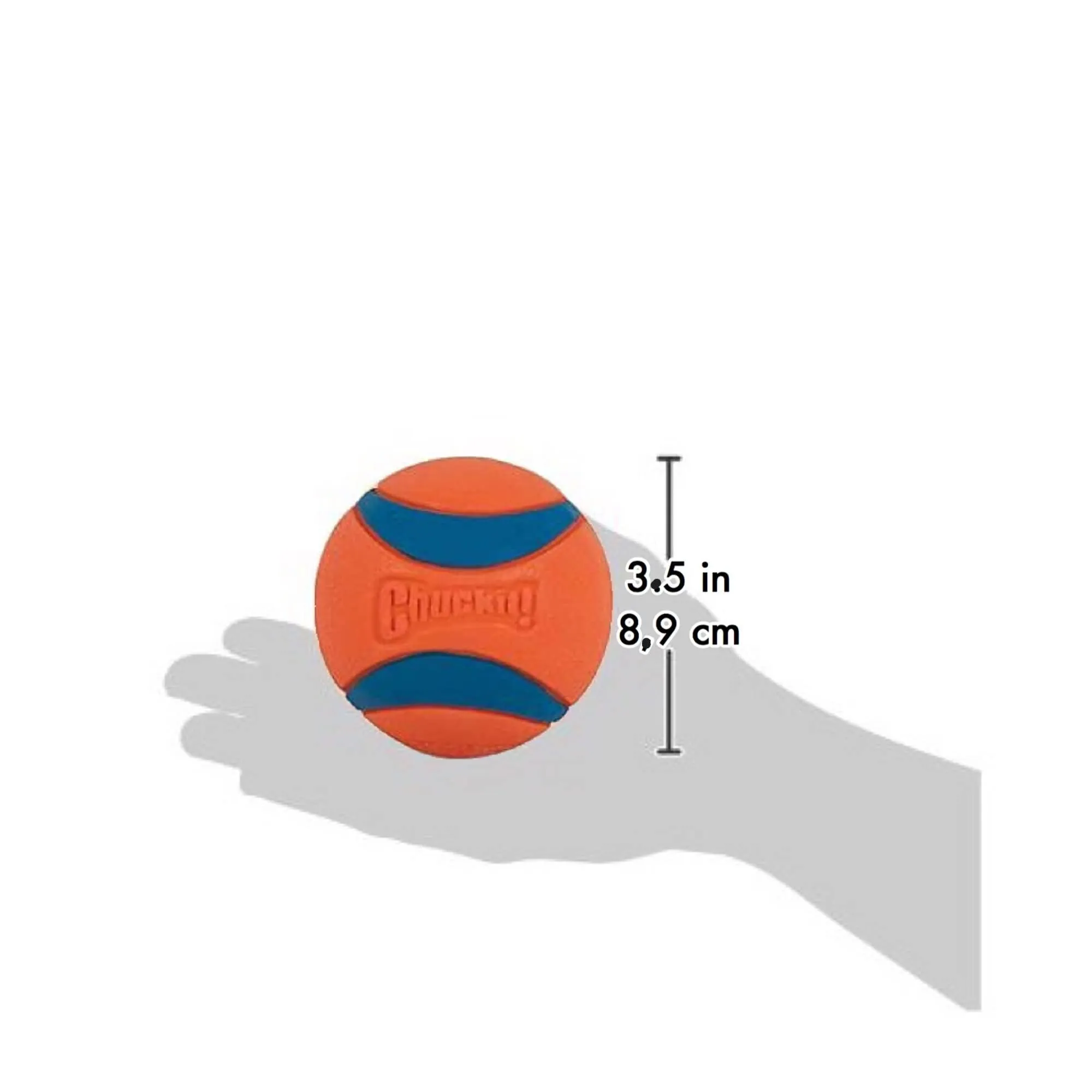 Chuckit! Ultra Ball Palla di Cane, XL, Orange - immagine 3