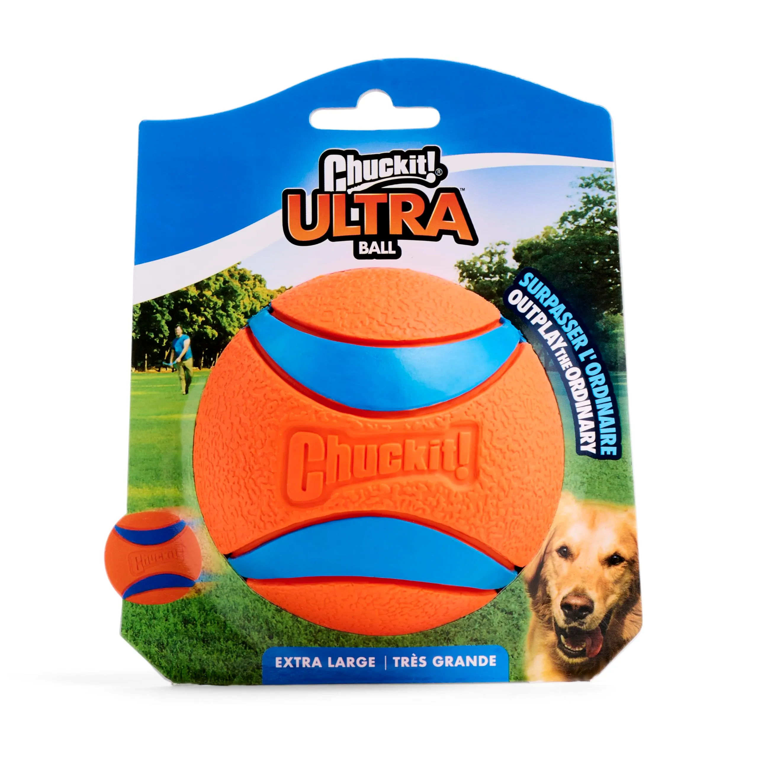 Chuckit! Ultra Ball Palla di Cane, XL, Orange - immagine 4