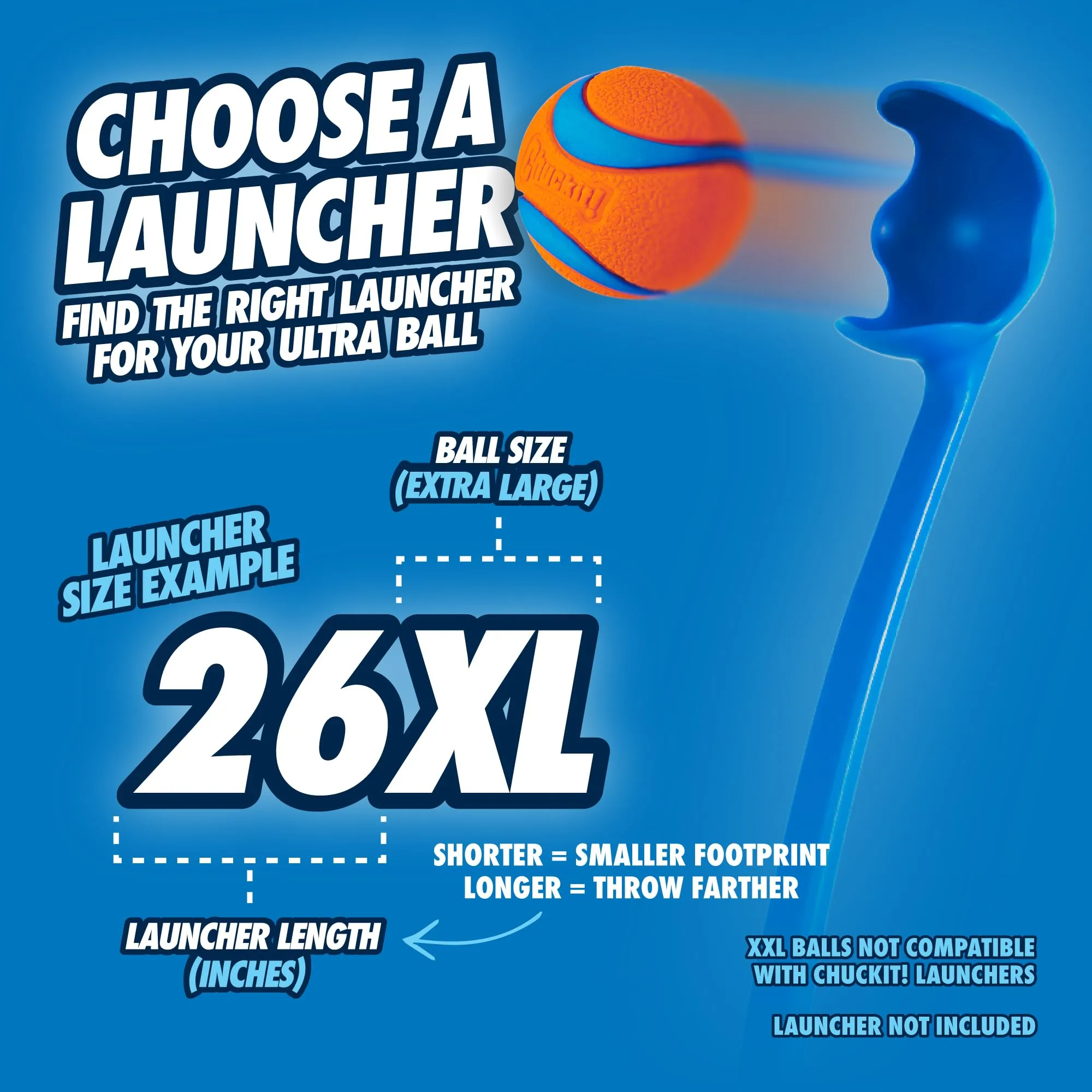 Chuckit! Ultra Ball Palla di Cane, XL, Orange - immagine 8