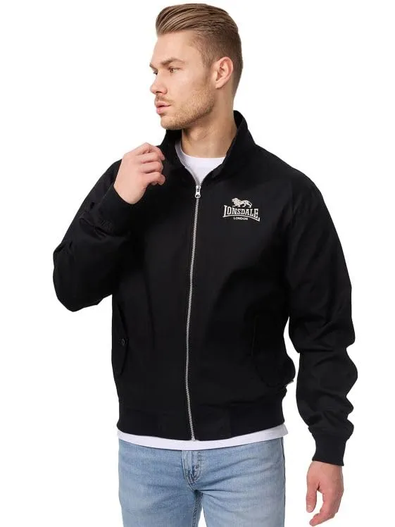 Lonsdale London Harrington Giacca da uomo, Nero, 3XL - immagine 3