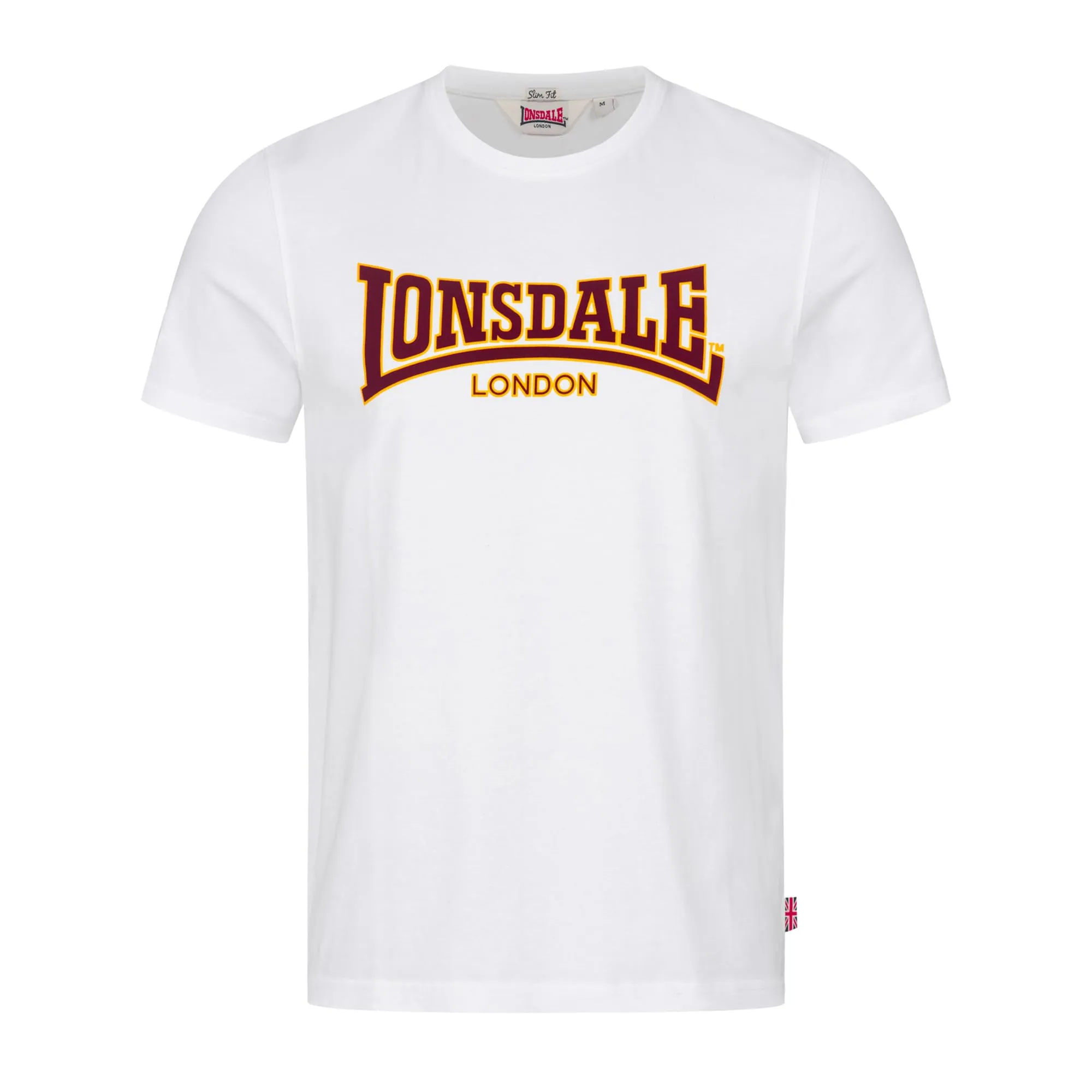 Lonsdale Classic T-shirt Uomo, Bianco, XL - immagine 8