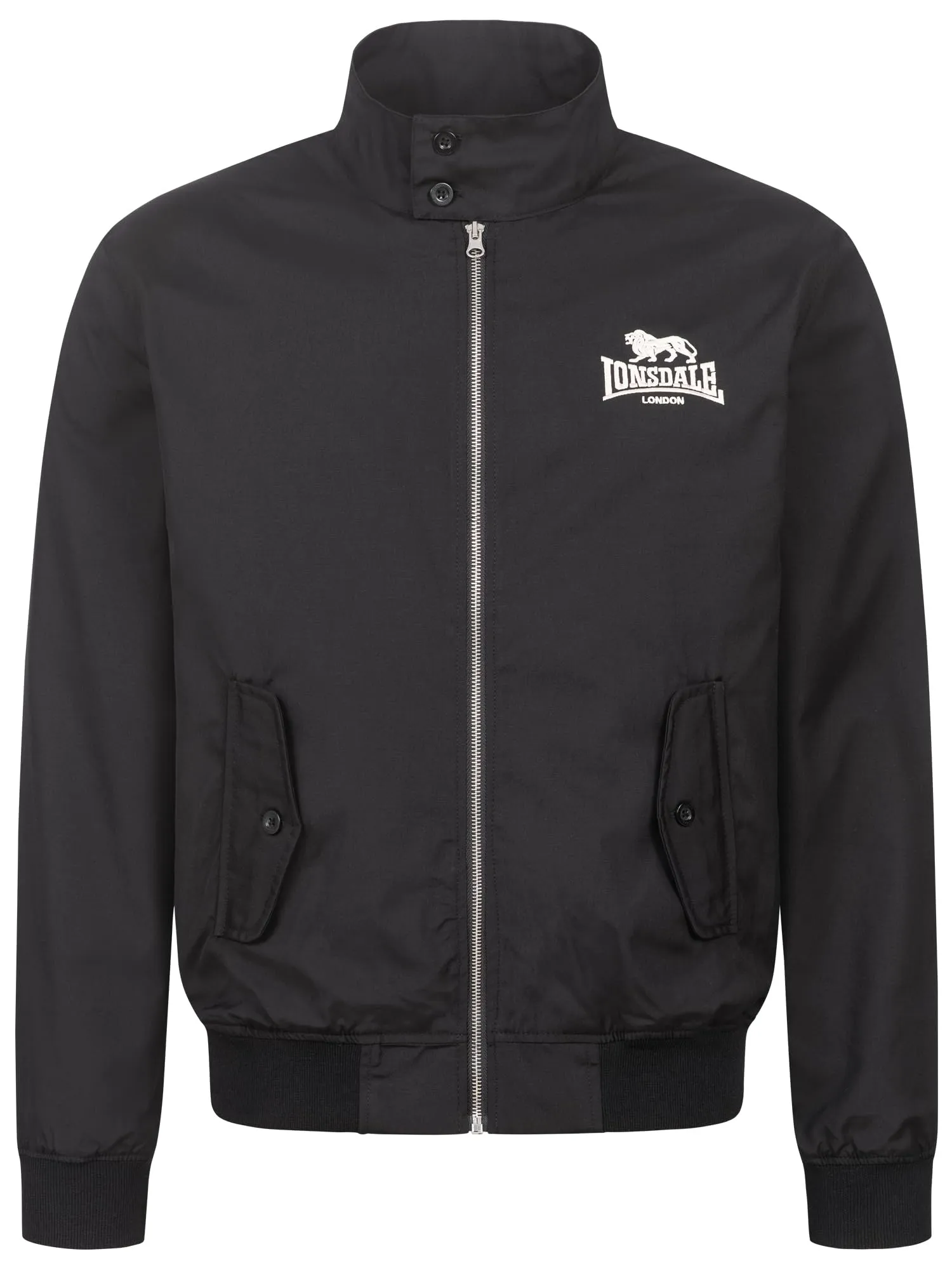 Lonsdale London Harrington Giacca da uomo, Nero, XL - immagine 5