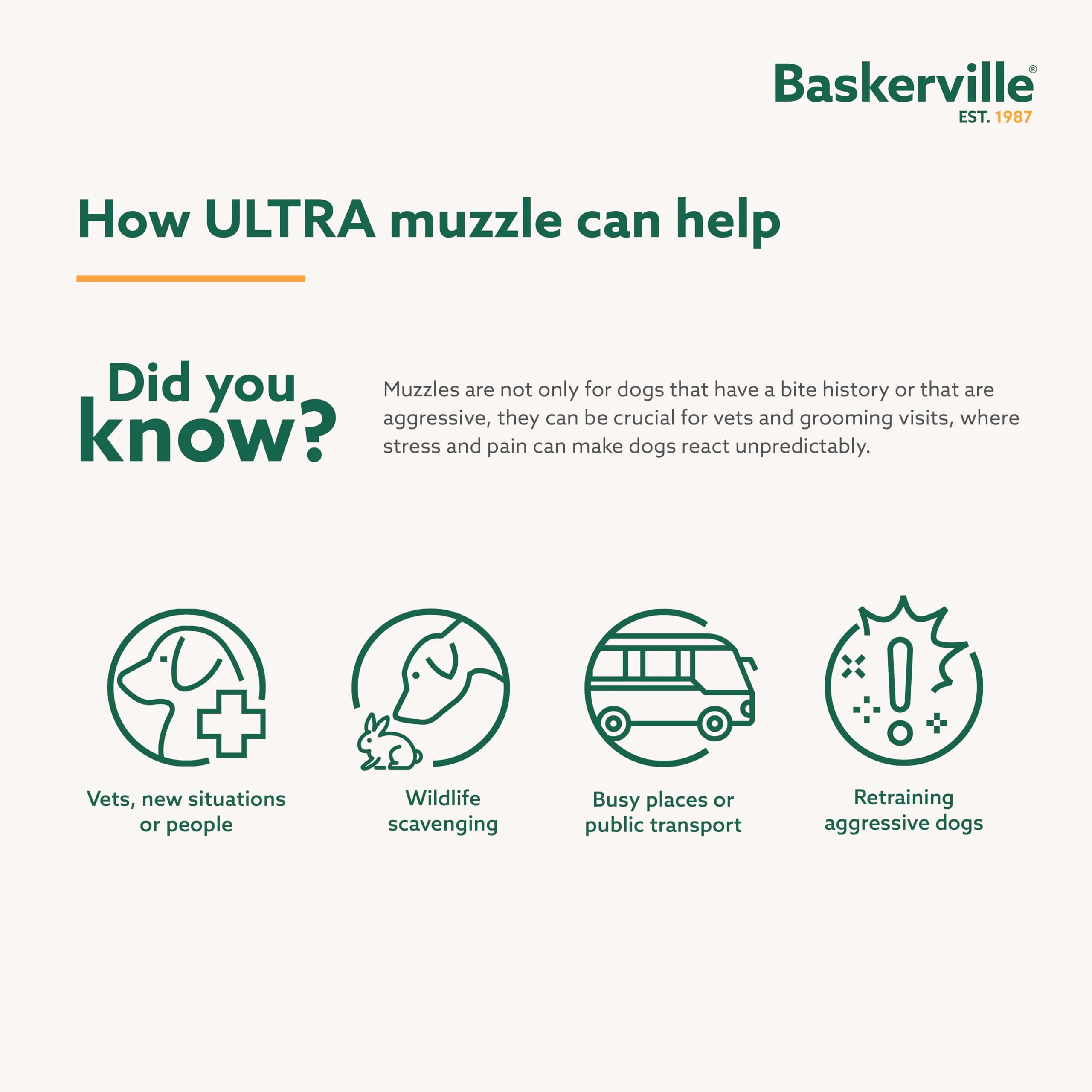 Baskerville Ultra Museruola per Cani, Taglia 4 - immagine 4