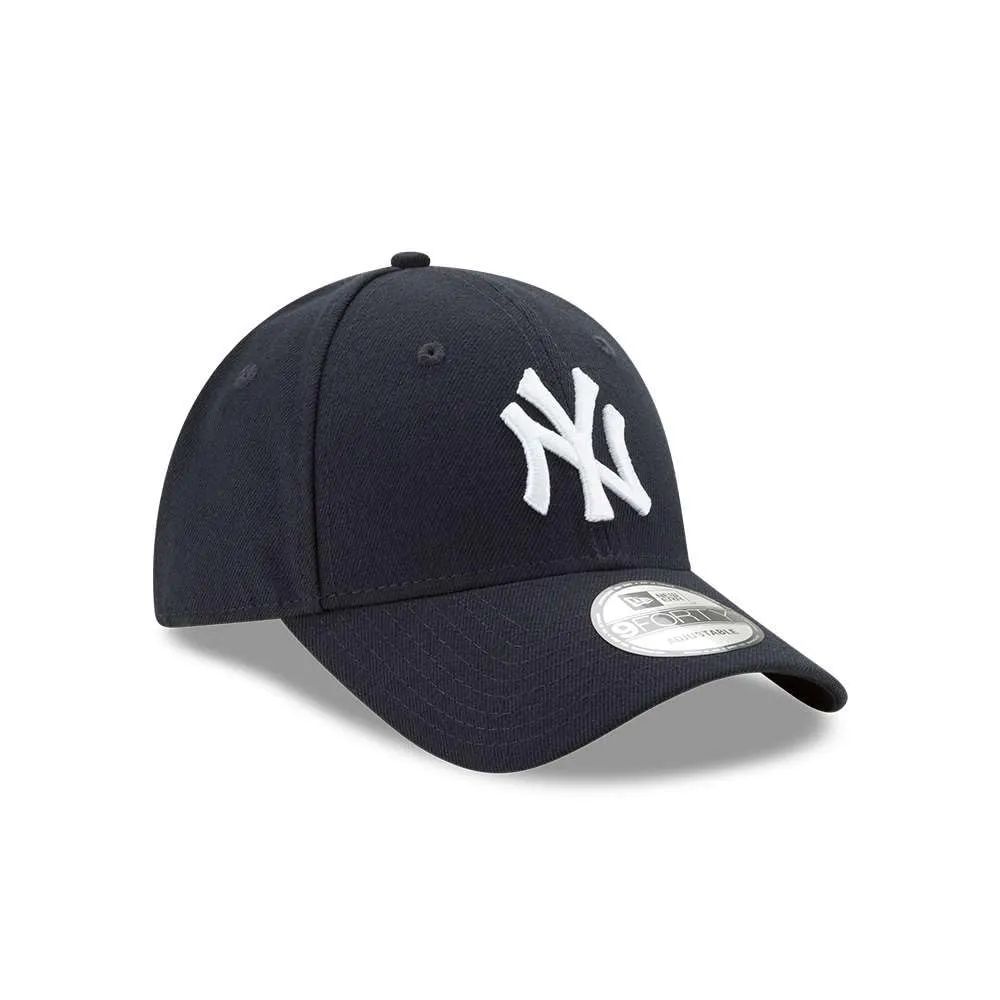 New Era 9Forty The League NY Yankees Adjustable Baseball Cap, Navy, One Size - immagine 3