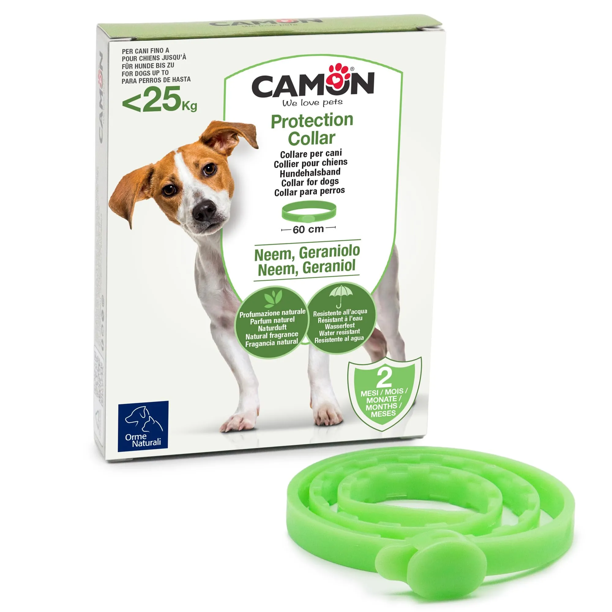 Camon Collare Barriera per Cane Olio di Neem, 60cm - immagine 1