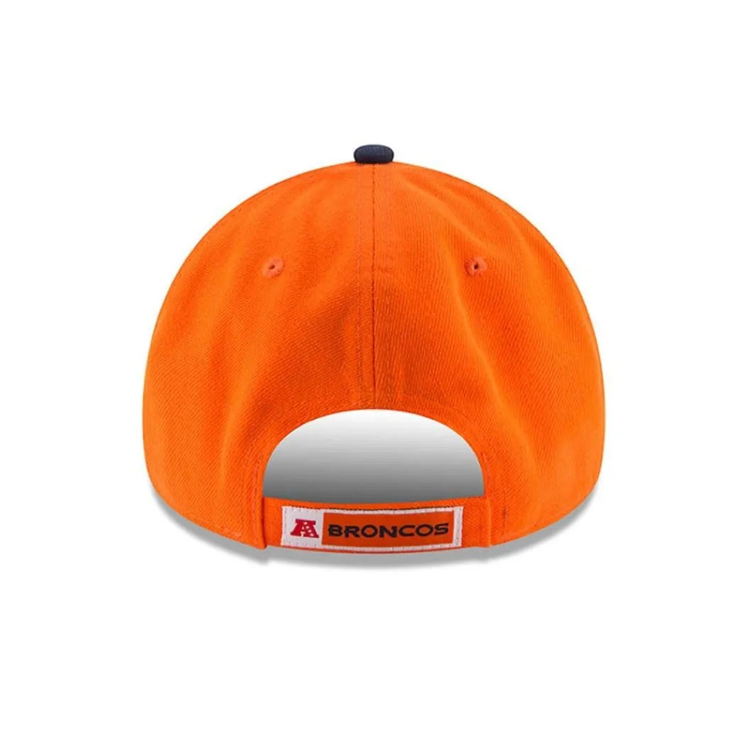 New Era The League 9Forty Denver Broncos Official Team Colour Cap, Men's, Orange, One Size - immagine 4